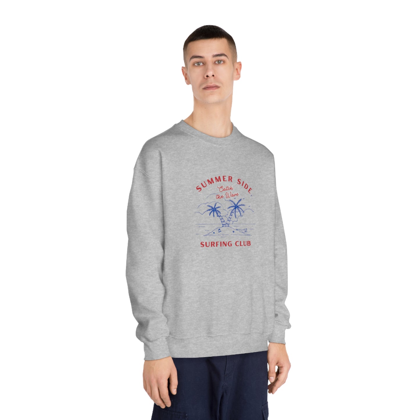 Catch the Wave - Unisex DryBlend® Crewneck Sweatshirt