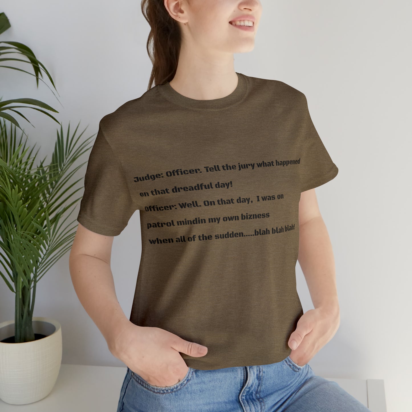 Cop Tee - Unisex Jersey Short Sleeve Tee