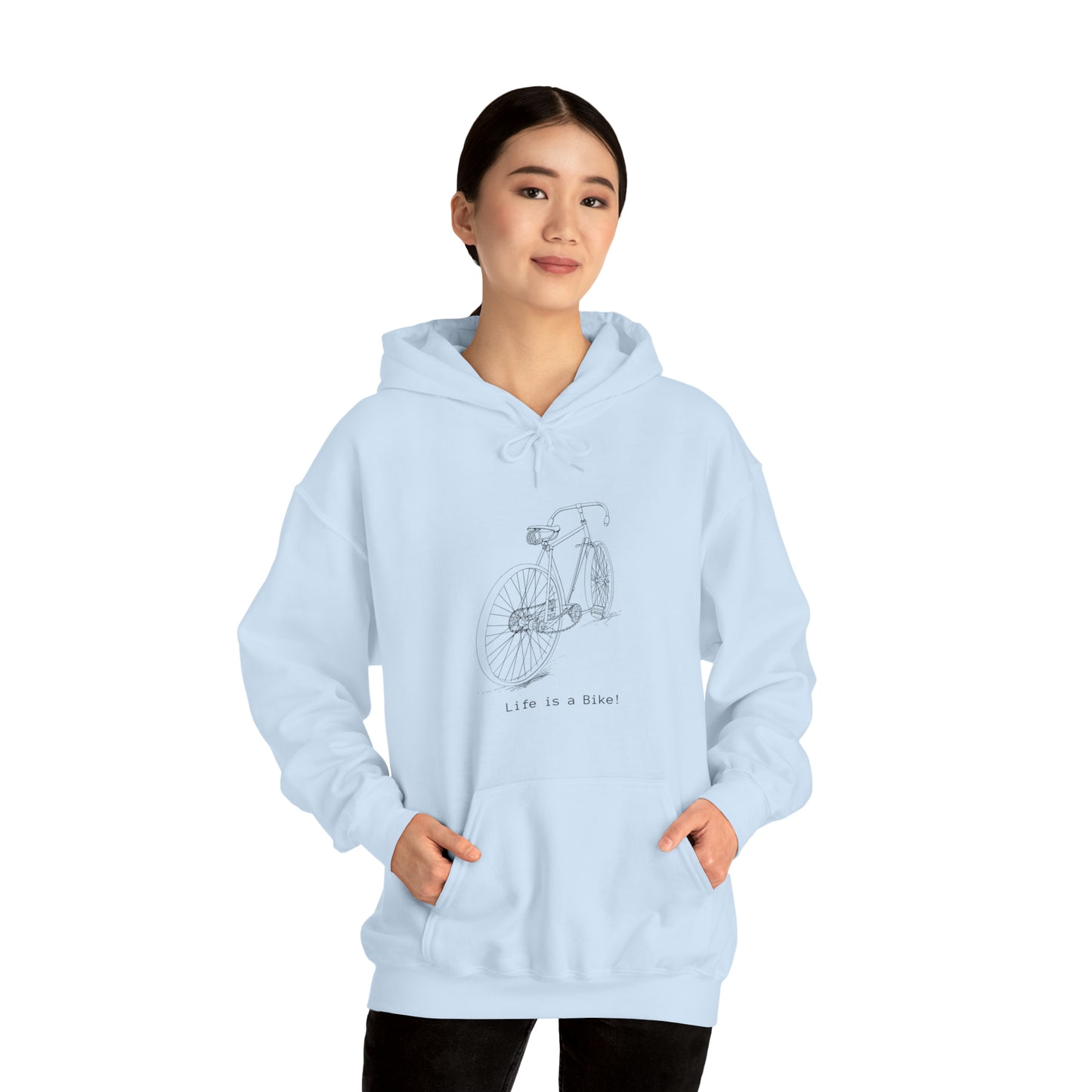 Vintage Racer Hoodie - Unisex Heavy Blend™ Hooded Sweatshirt