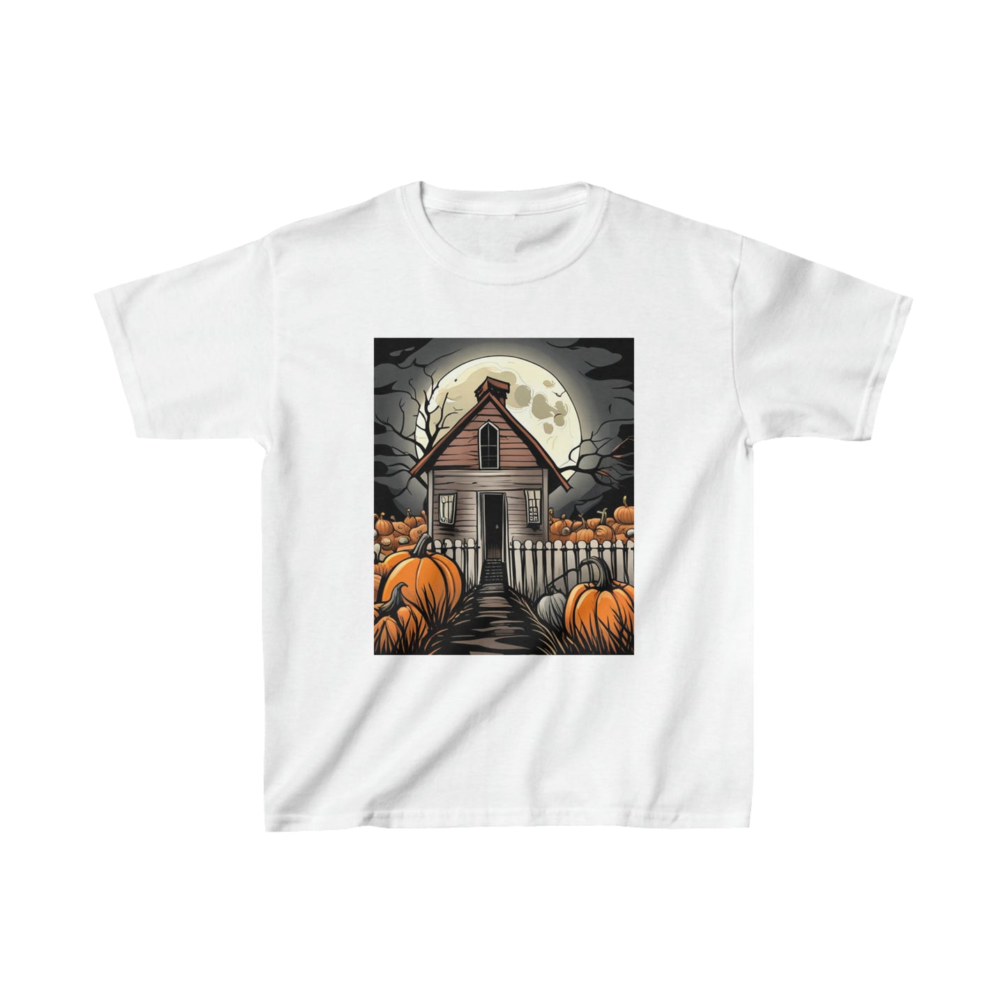 Halloween Full Moon Kids Heavy Cotton™ Tee