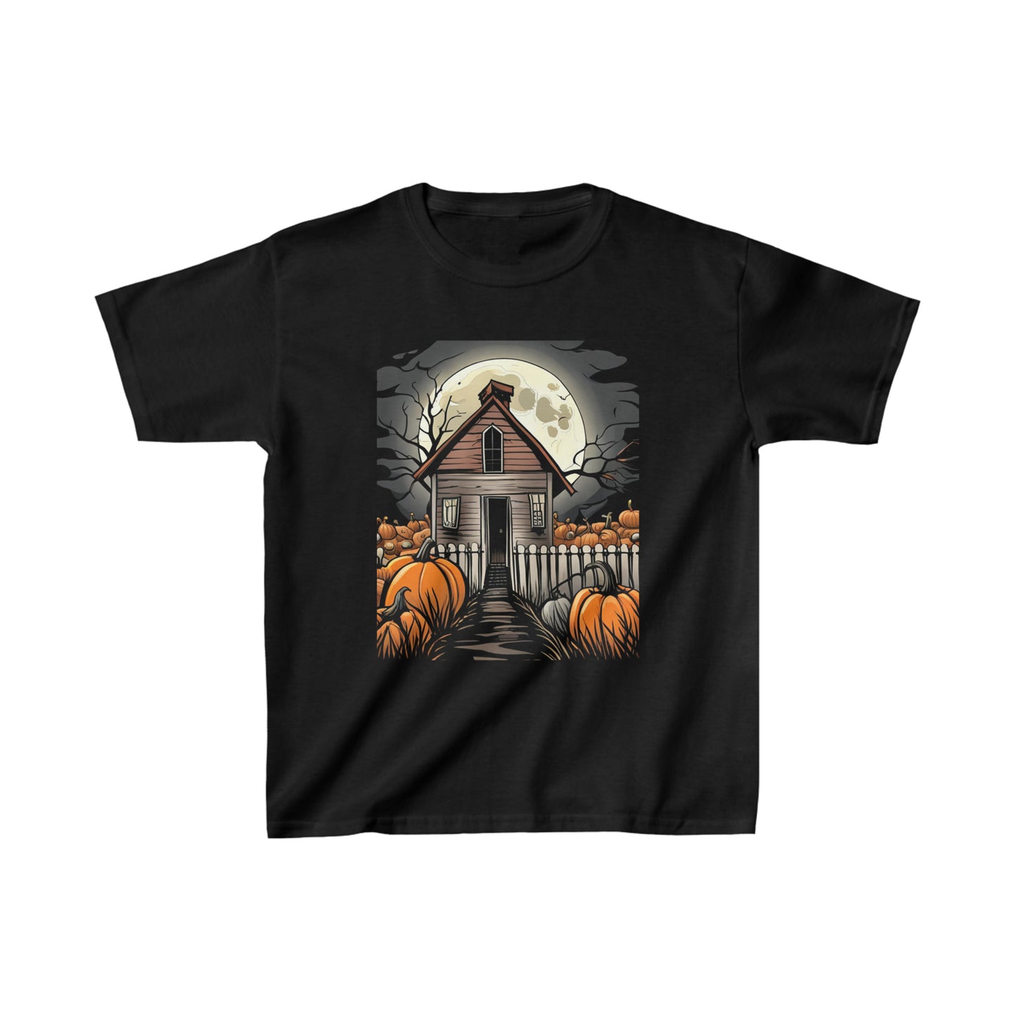 Halloween Full Moon Kids Heavy Cotton™ Tee