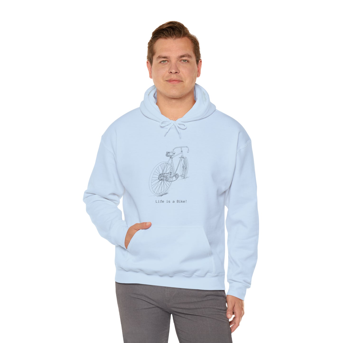 Vintage Racer Hoodie - Unisex Heavy Blend™ Hooded Sweatshirt