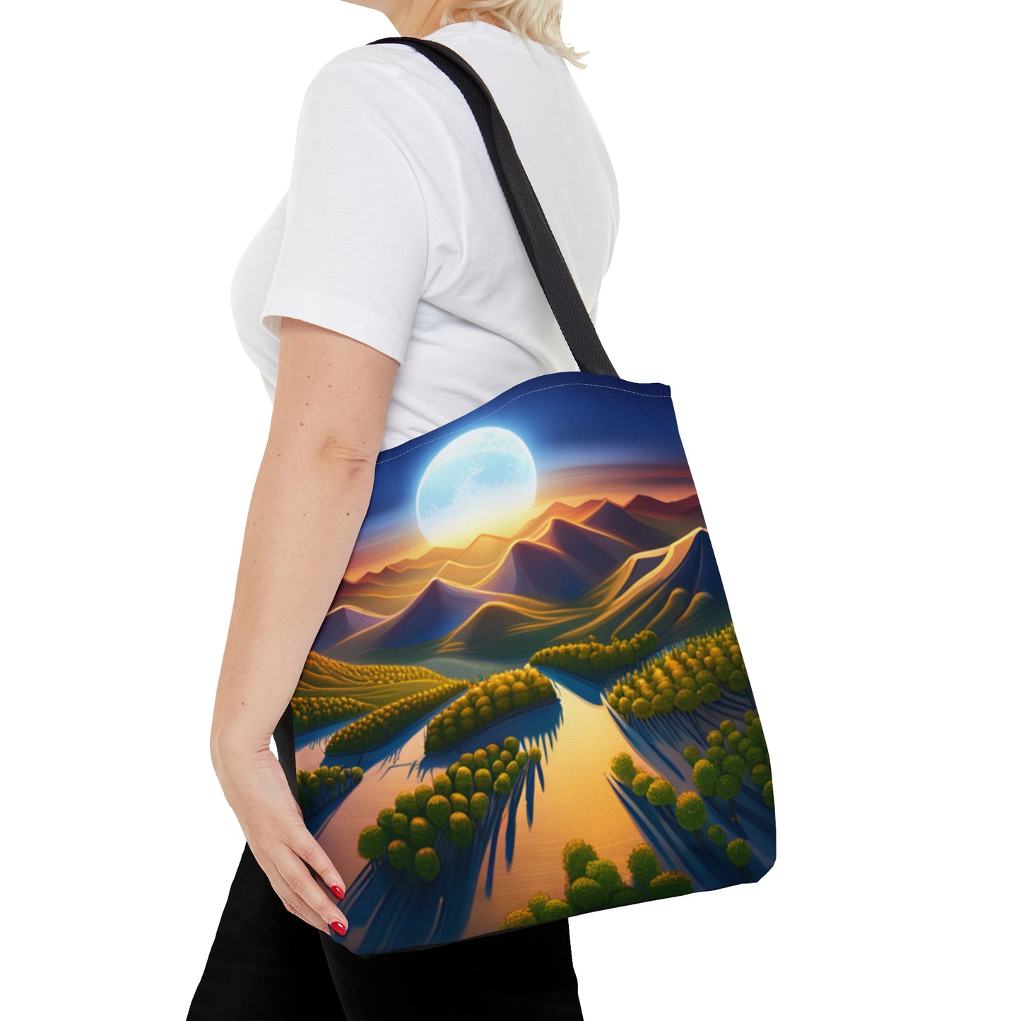 Foothills in the Fall Tote Bag (AOP)