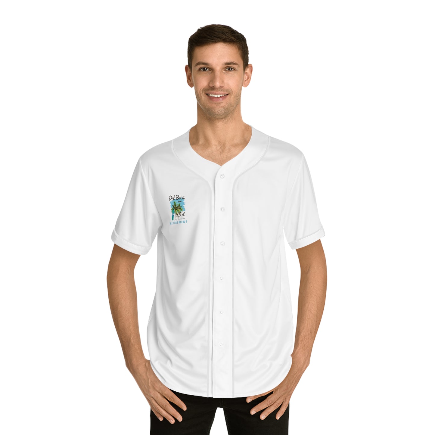 Del Boca Vista Men's Baseball Jersey (AOP)