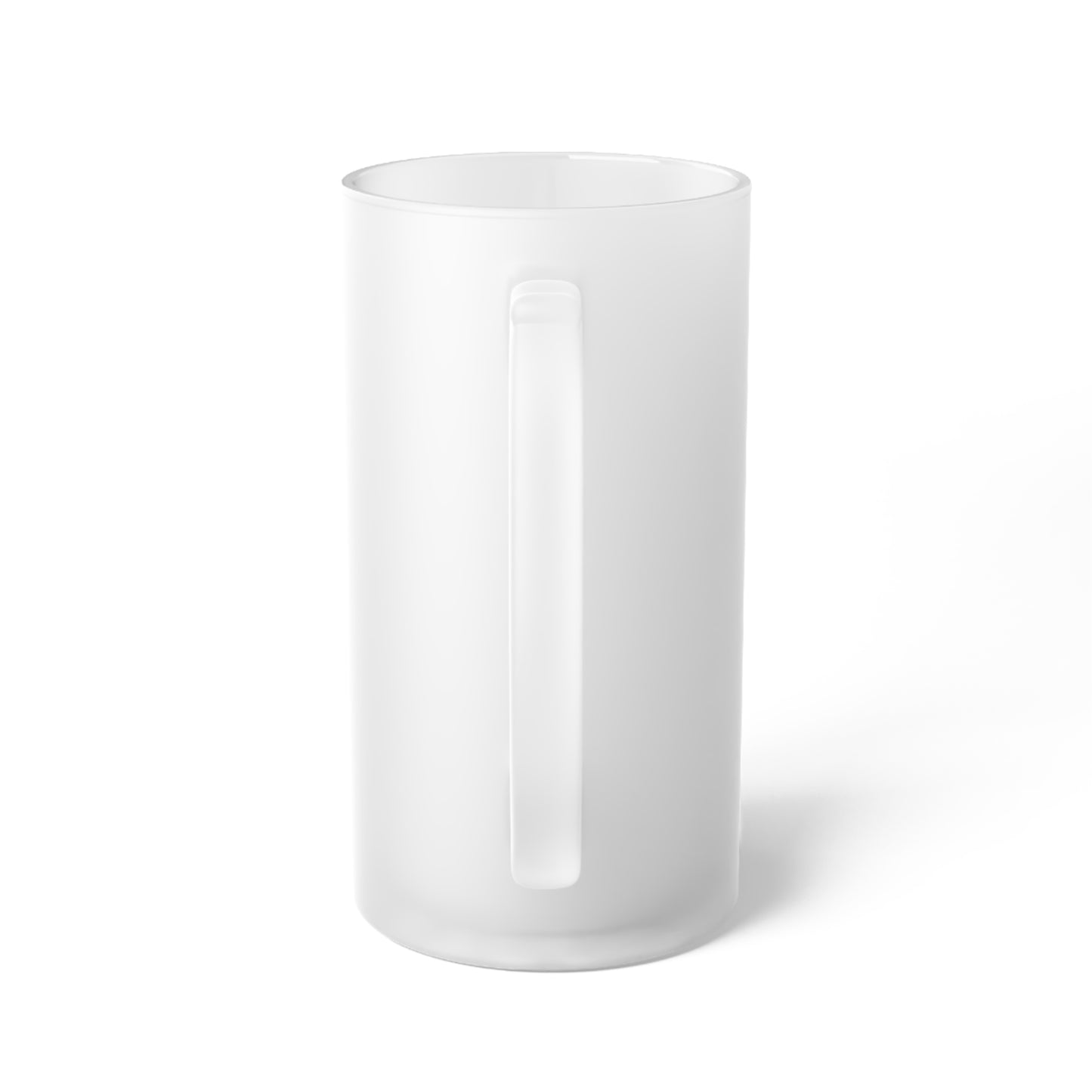 "Life is a Bike" Frosted Glass Beer Mug
