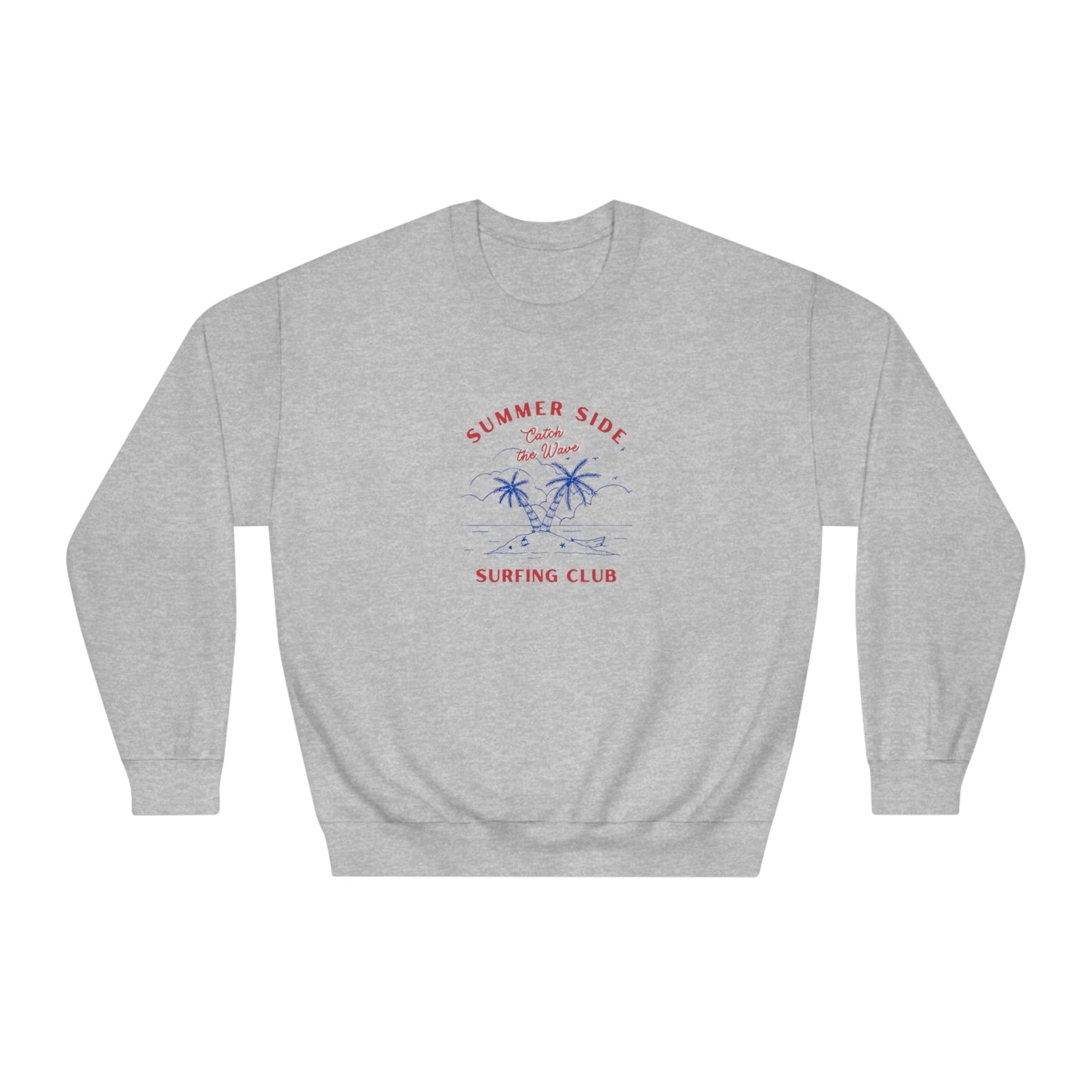 Summer Side Surf Club Unisex DryBlend® Crewneck Sweatshirt