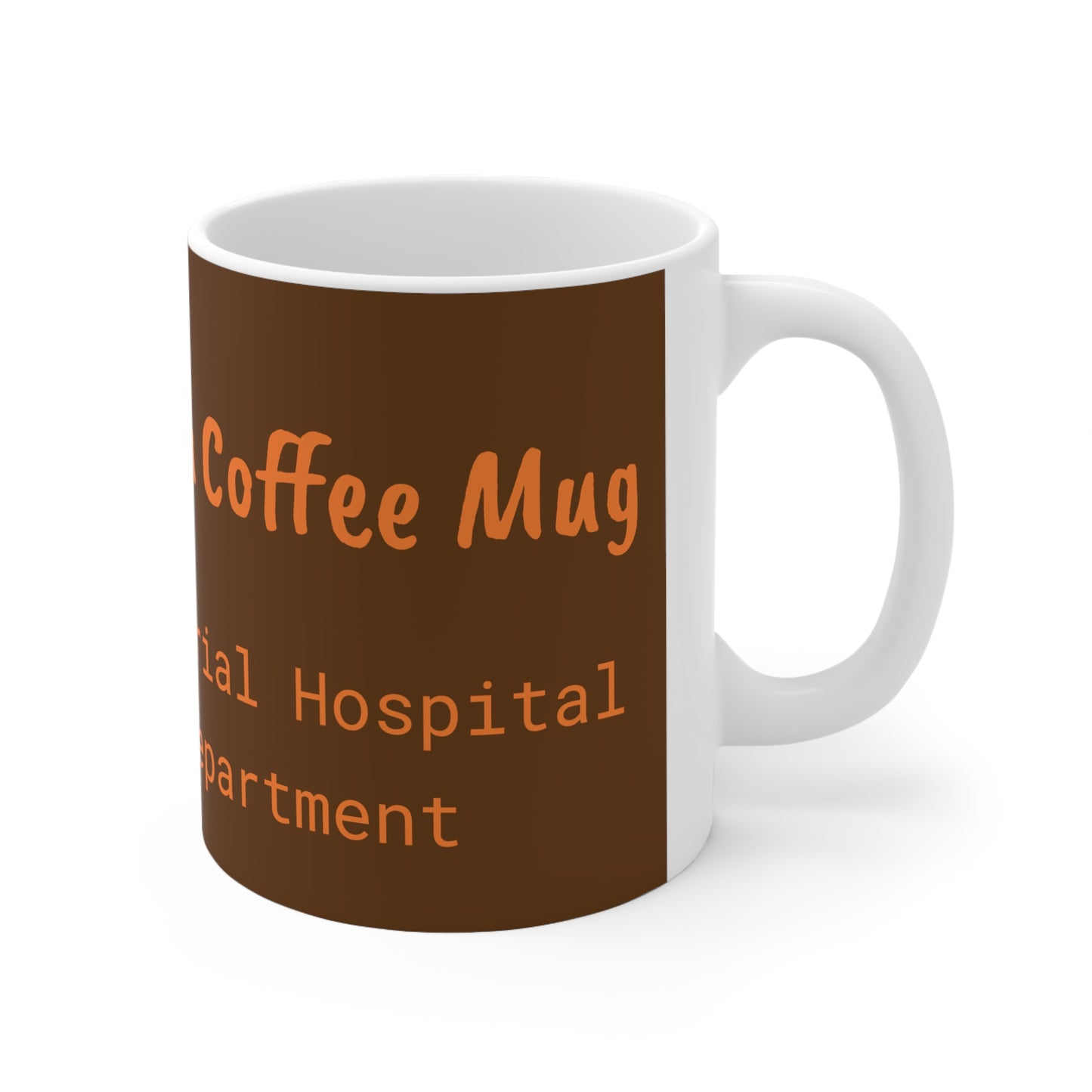 "Where is my Code Brown Coffee Mug" Ceramic Coffee Mug 11oz
