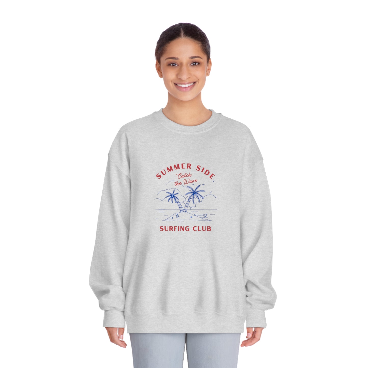 Catch the Wave - Unisex DryBlend® Crewneck Sweatshirt