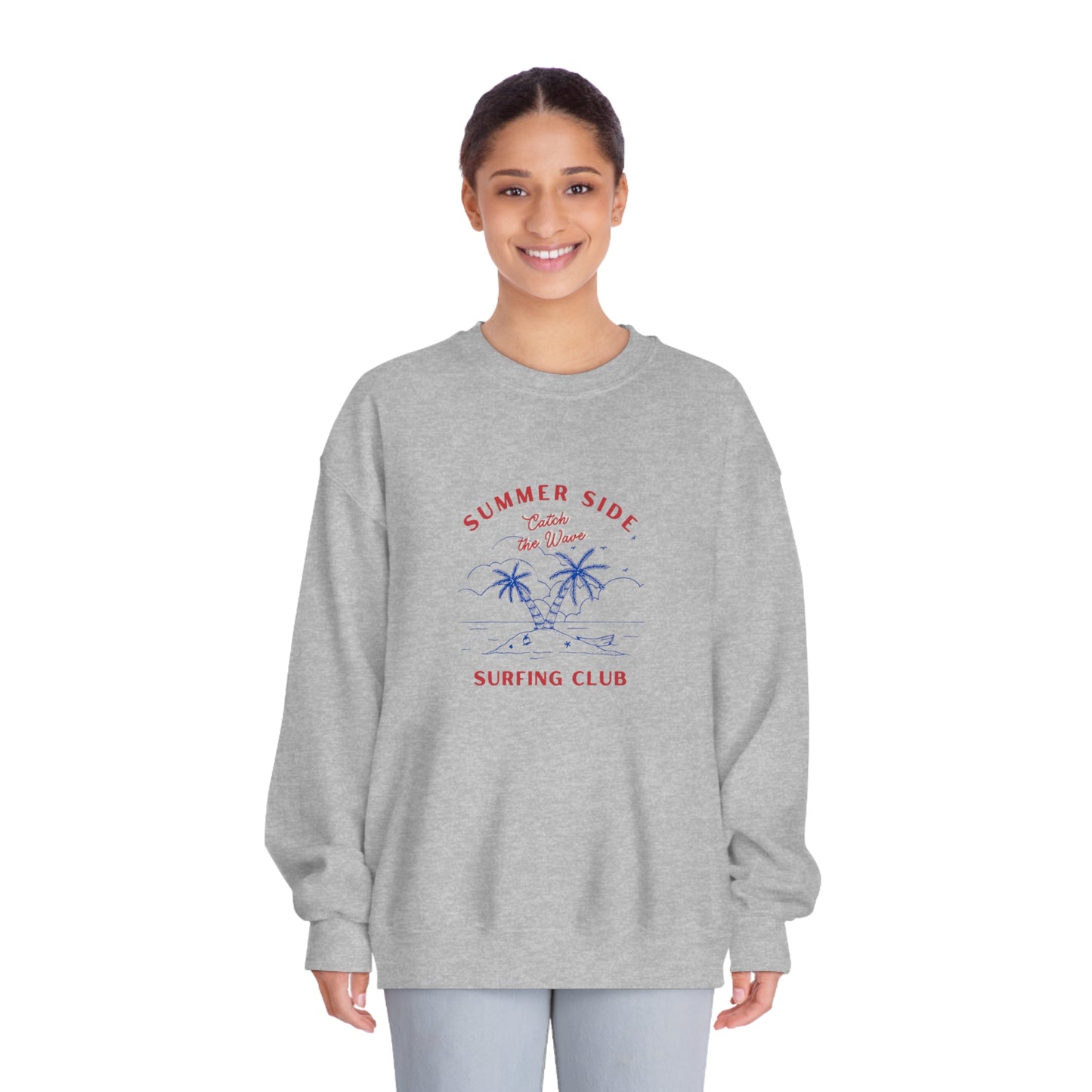 Catch the Wave - Unisex DryBlend® Crewneck Sweatshirt