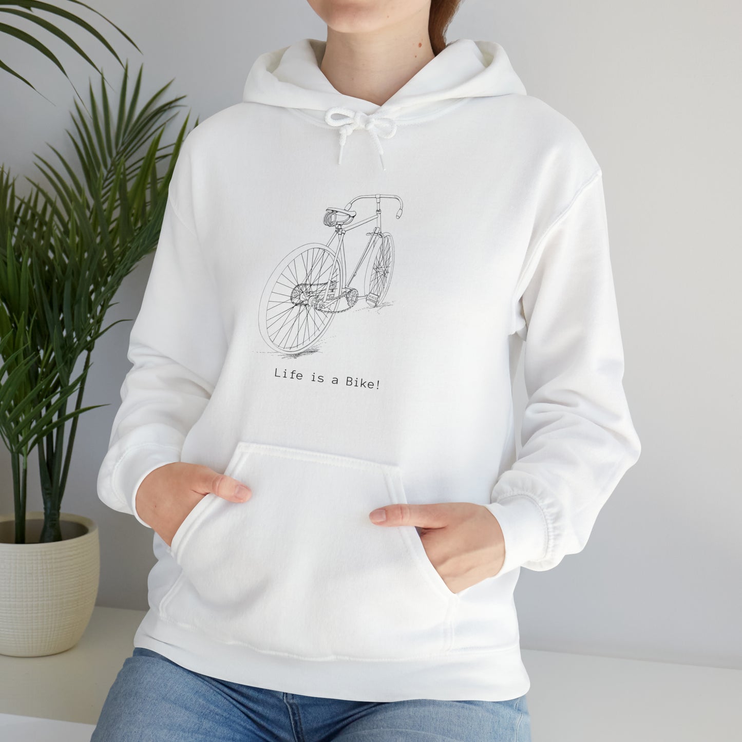 Vintage Racer Hoodie - Unisex Heavy Blend™ Hooded Sweatshirt