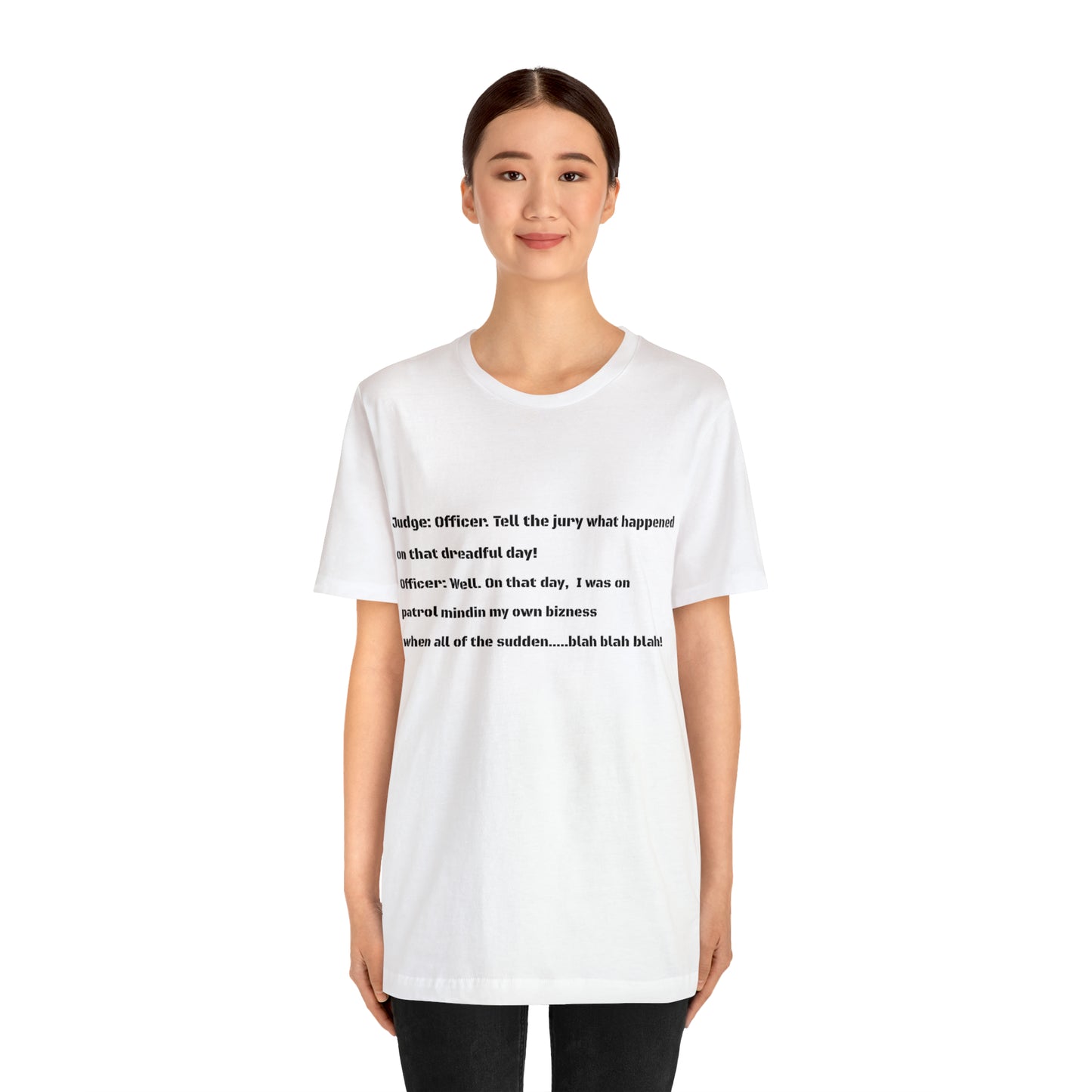 Cop Tee - Unisex Jersey Short Sleeve Tee