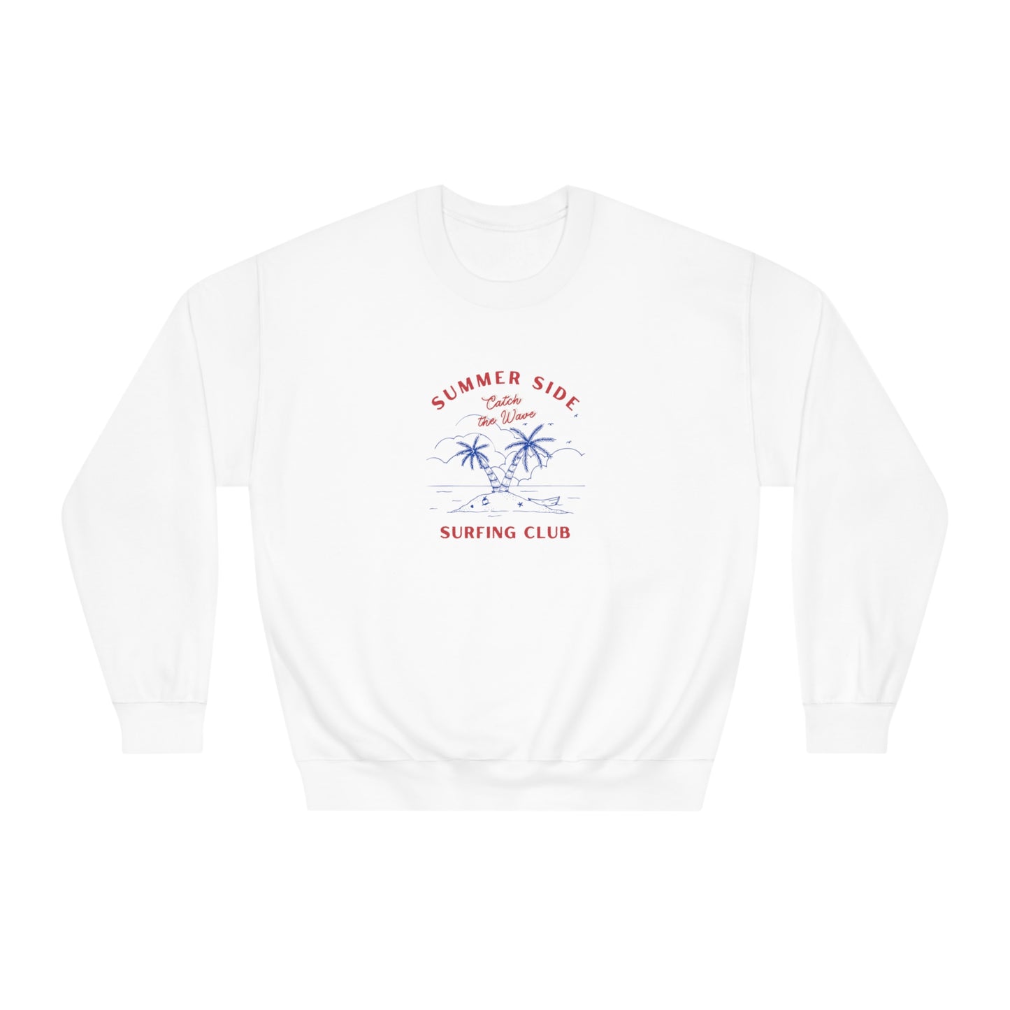 Summer Side Surf Club Unisex DryBlend® Crewneck Sweatshirt