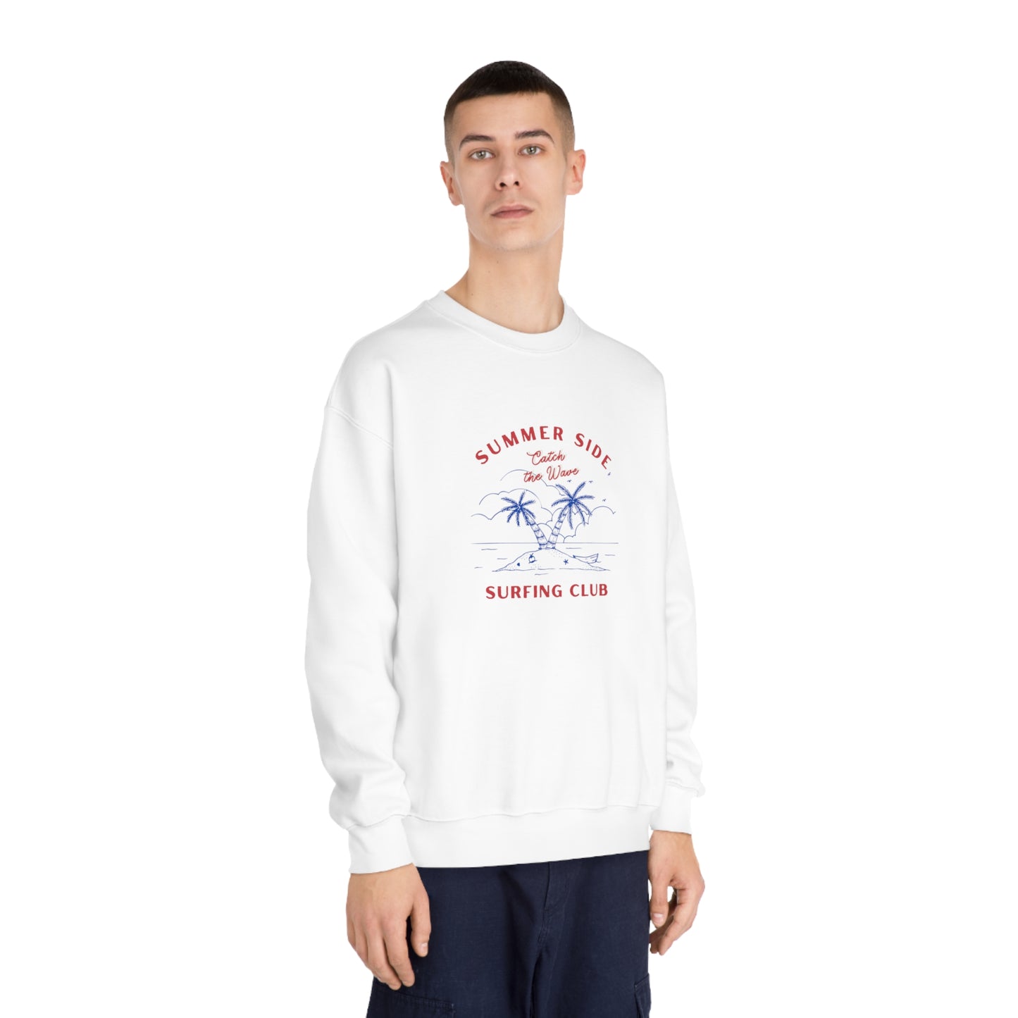 Catch the Wave - Unisex DryBlend® Crewneck Sweatshirt