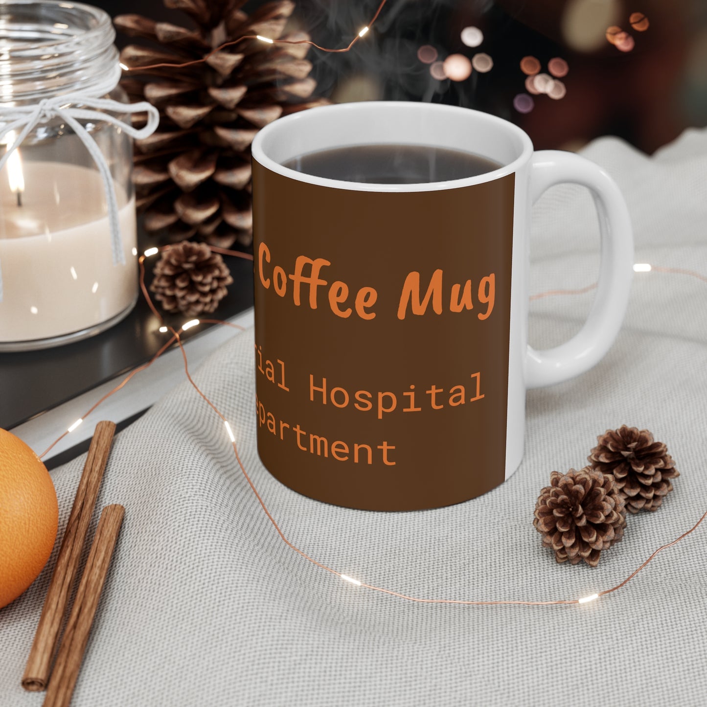 "Where is my Code Brown Coffee Mug" Ceramic Coffee Mug 11oz