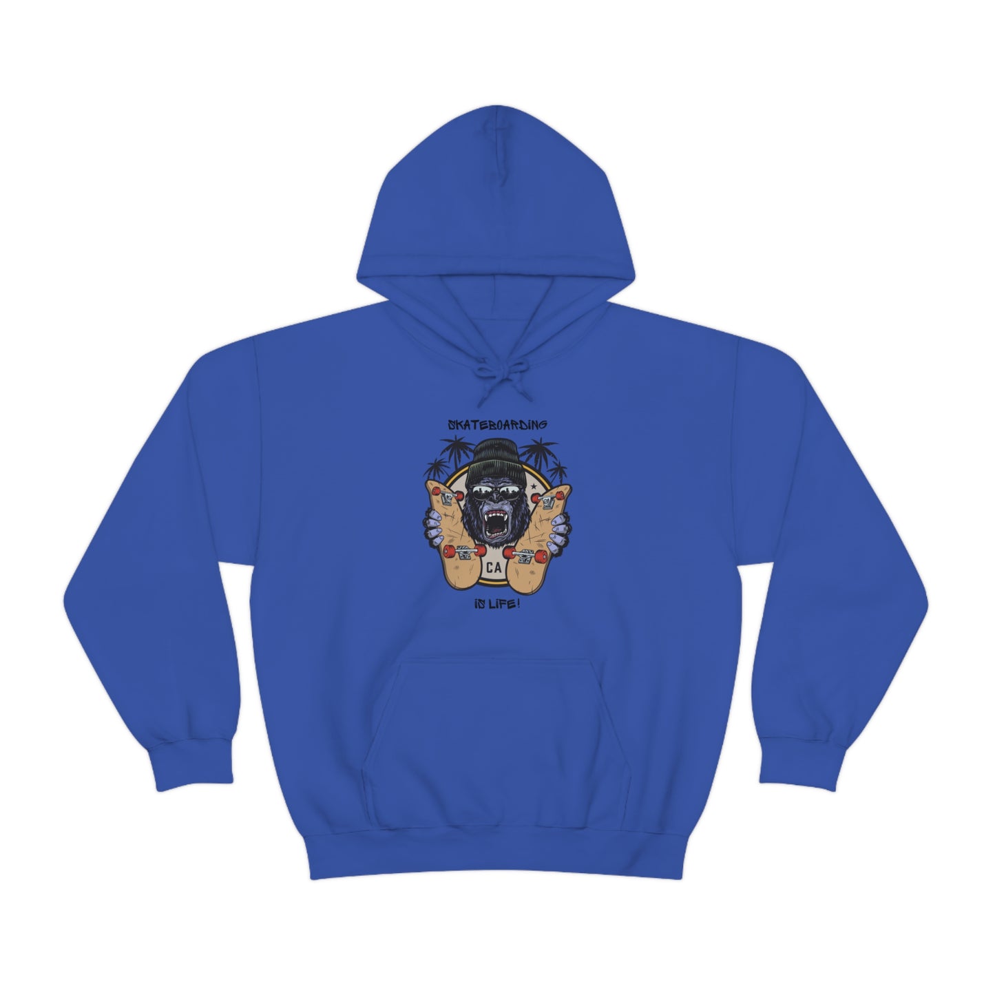 Skateboarding is Life - Unisex Heavy Blend™ Skateboarding Hooded Sweatshirt