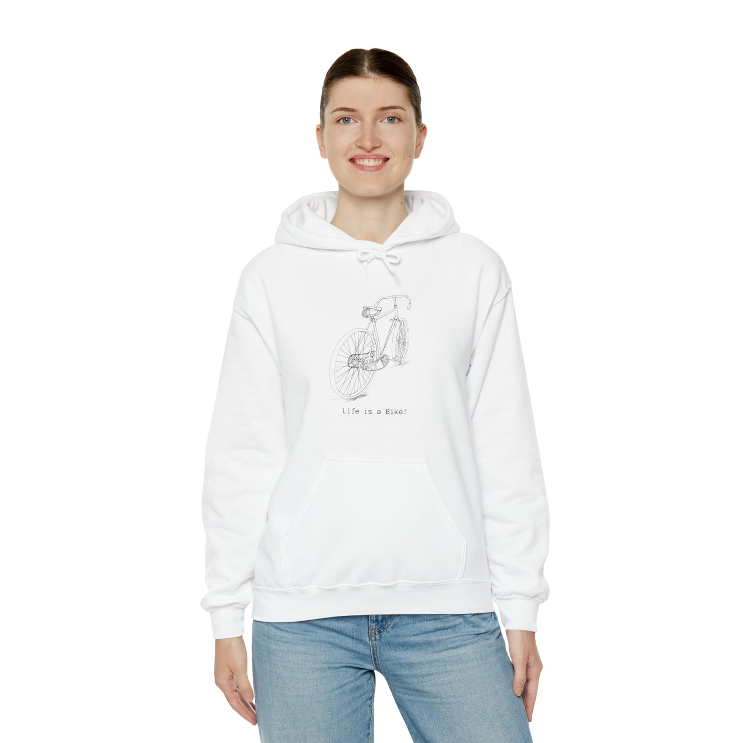 Vintage Racer Hoodie - Unisex Heavy Blend™ Hooded Sweatshirt