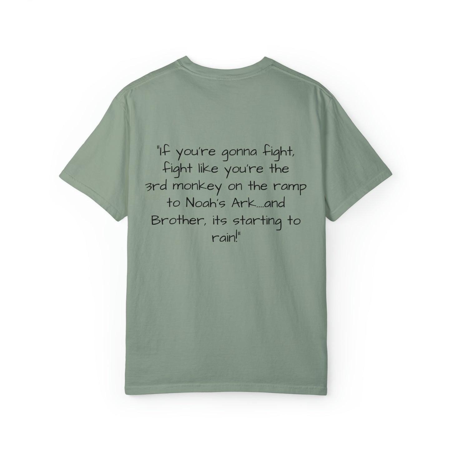 Fighting Monkey- Unisex Garment-Dyed T-shirt