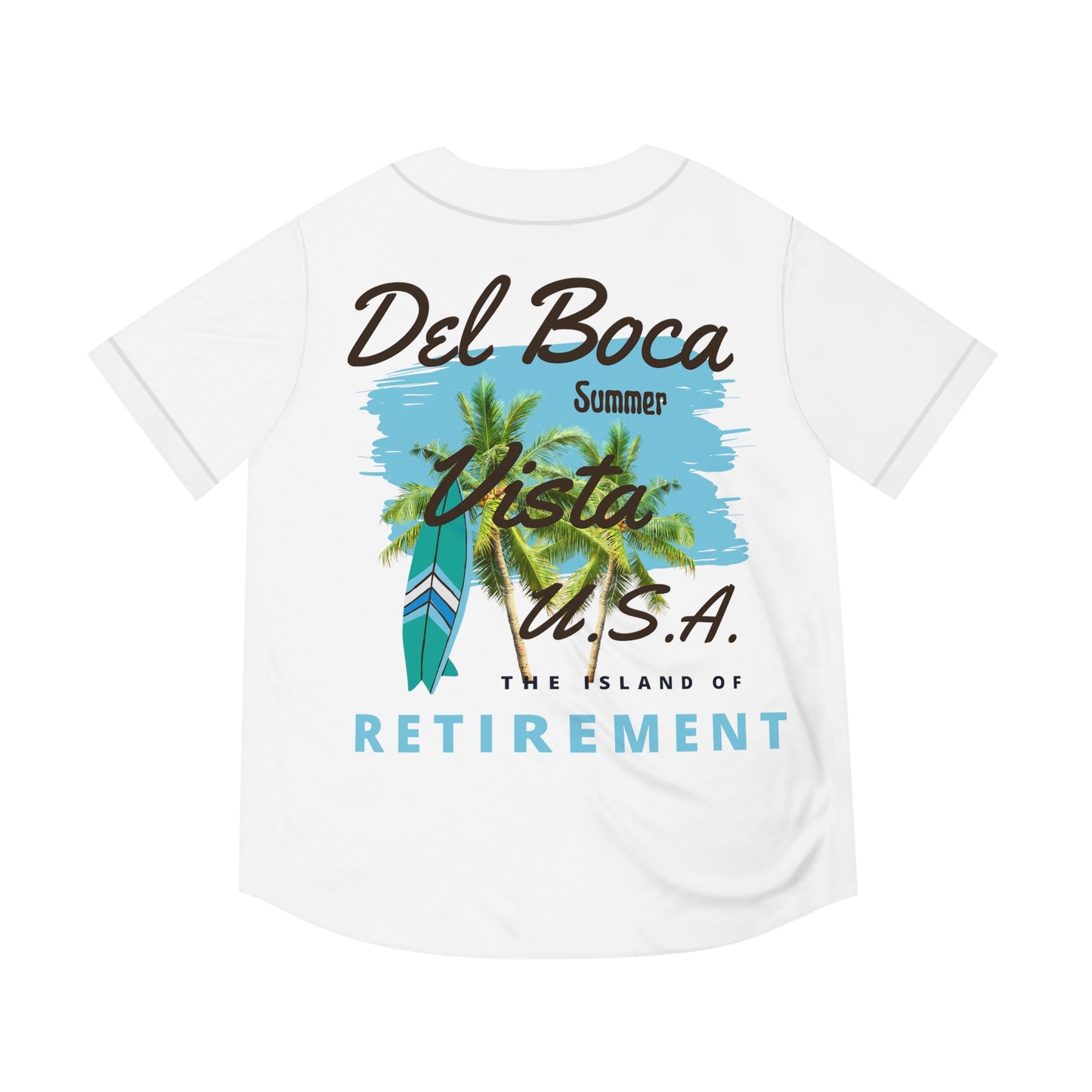 Del Boca Vista Men's Baseball Jersey (AOP)
