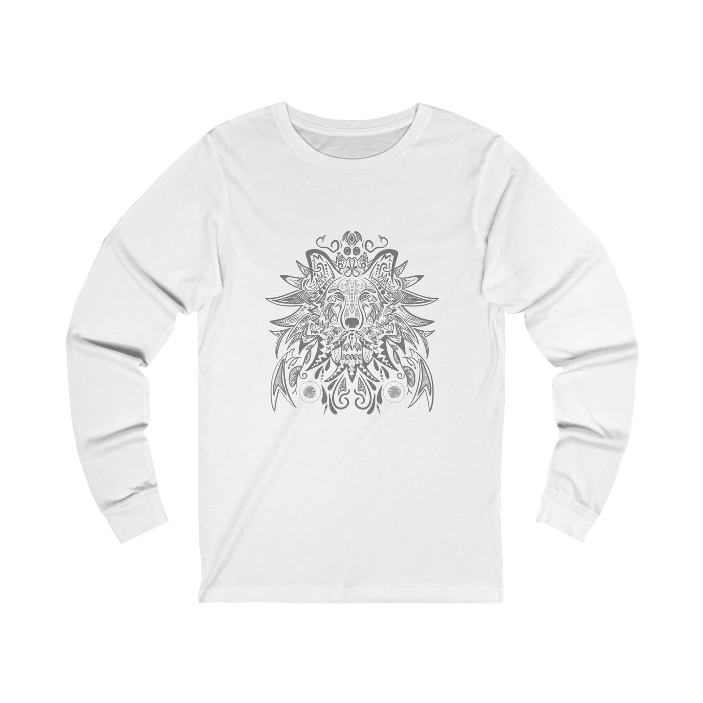Fox Kaleidoscope Unisex Jersey Long Sleeve Tee
