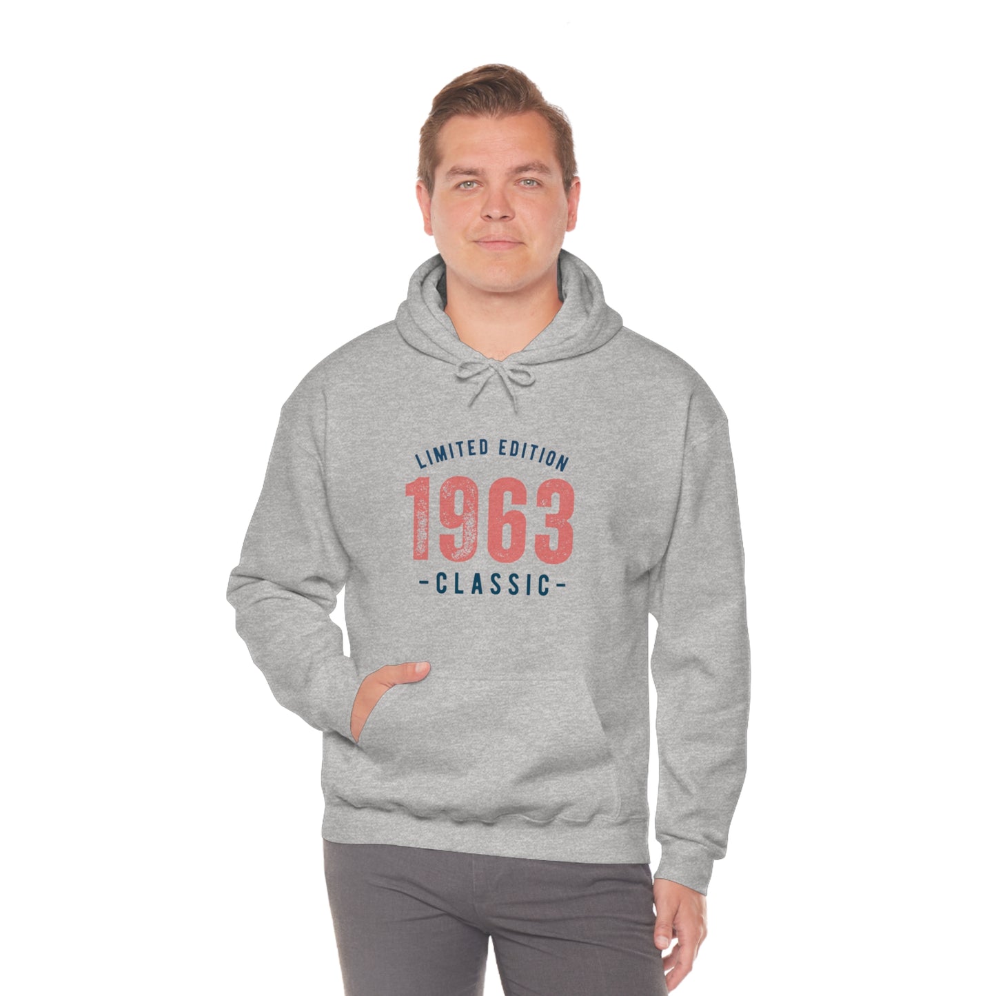 "1963 Tee" Unisex Heavy Blend™ Hooded Sweatshirt