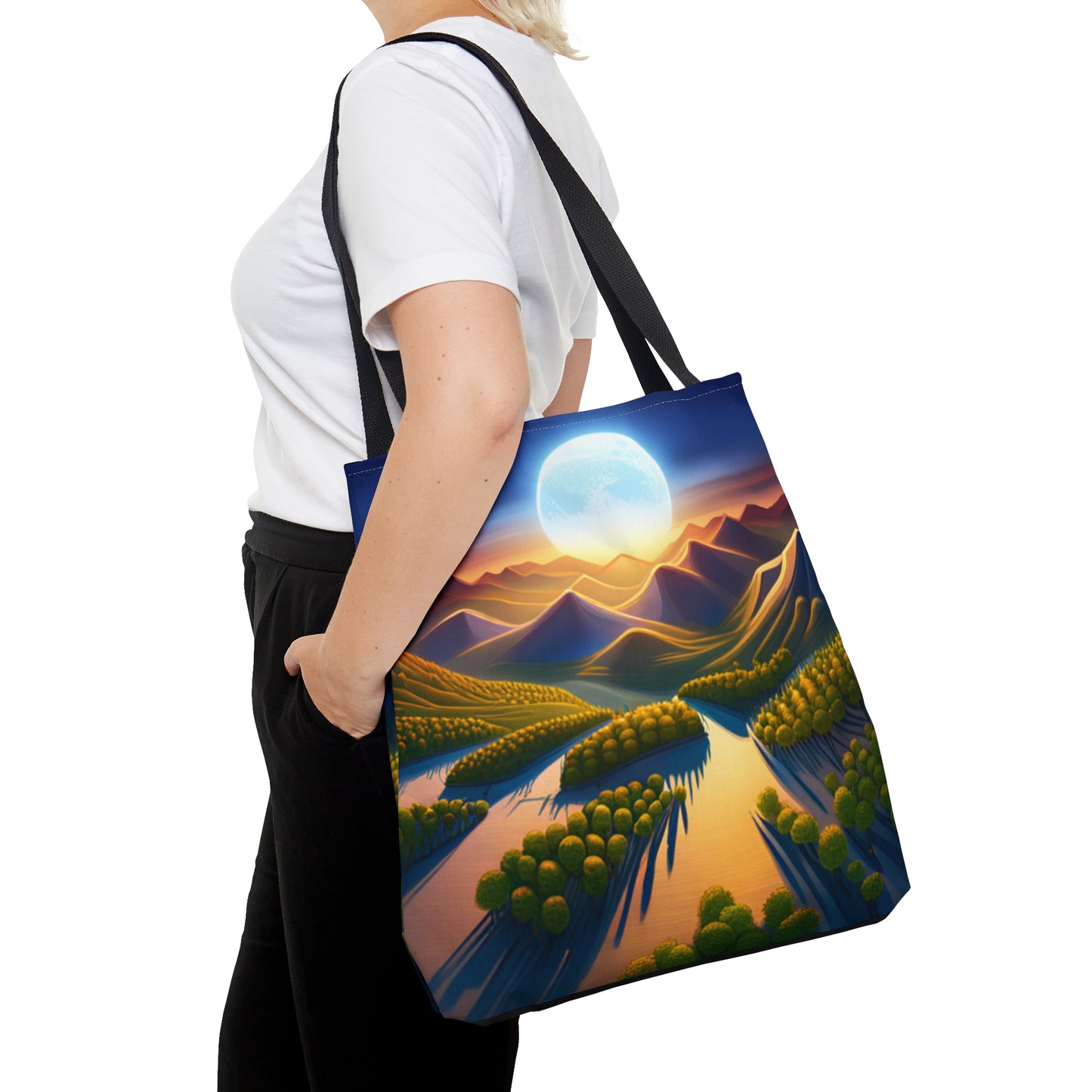Foothills in the Fall Tote Bag (AOP)