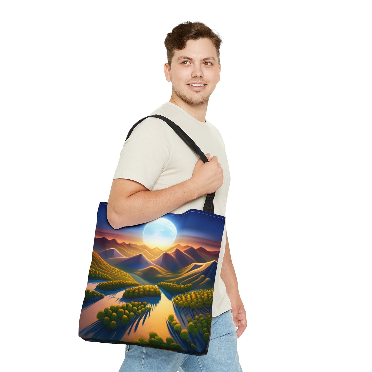 Foothills in the Fall Tote Bag (AOP)
