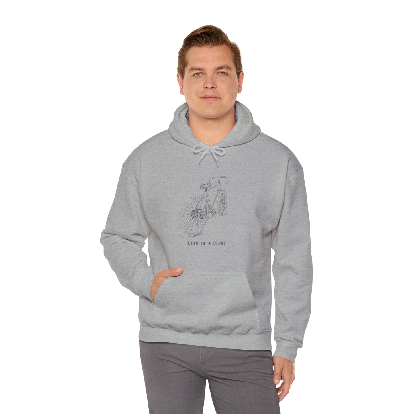 Vintage Racer Hoodie - Unisex Heavy Blend™ Hooded Sweatshirt