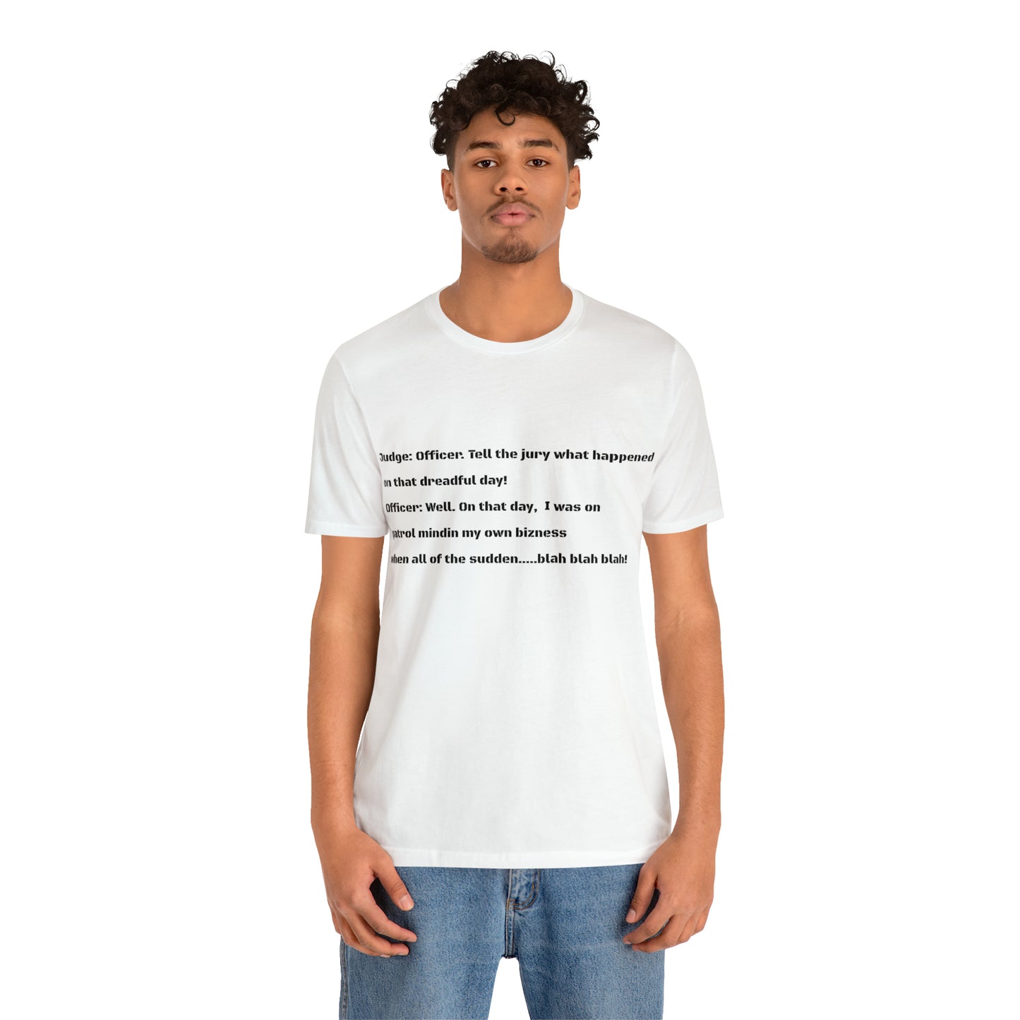 Cop Tee - Unisex Jersey Short Sleeve Tee