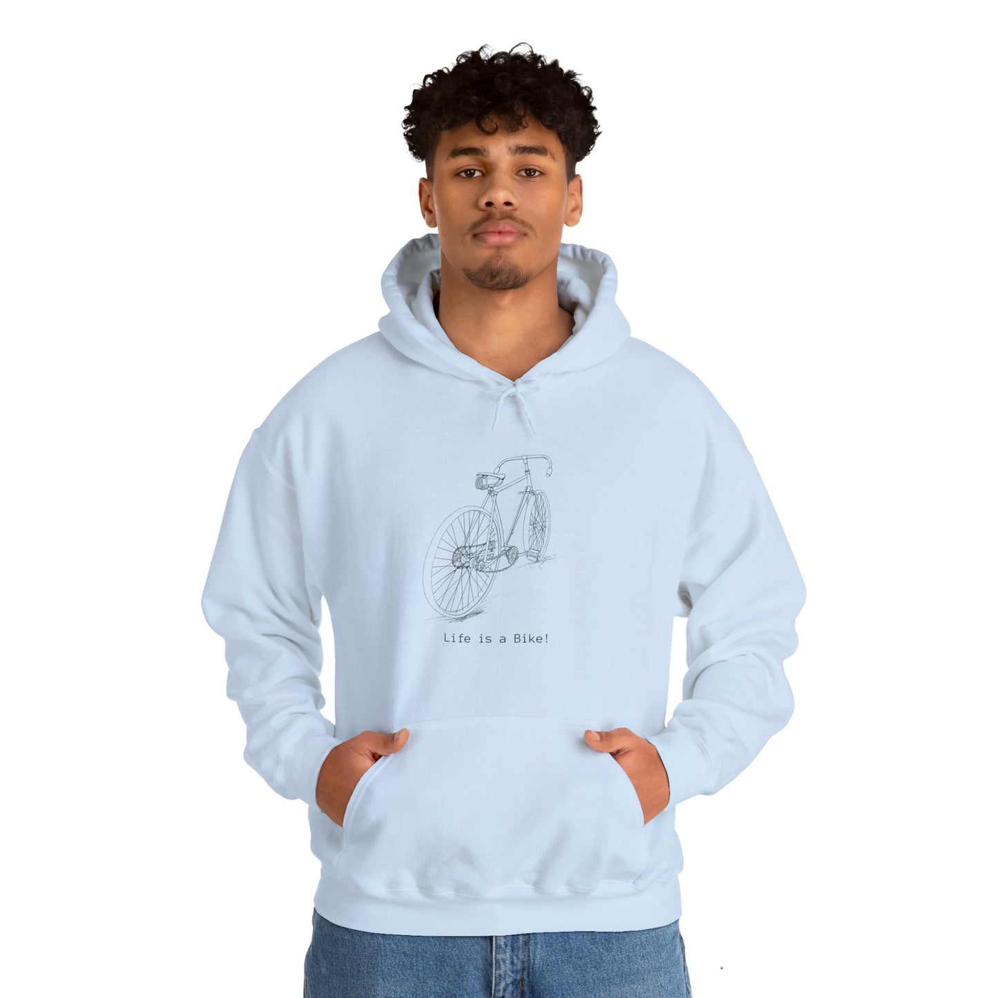 Vintage Racer Hoodie - Unisex Heavy Blend™ Hooded Sweatshirt