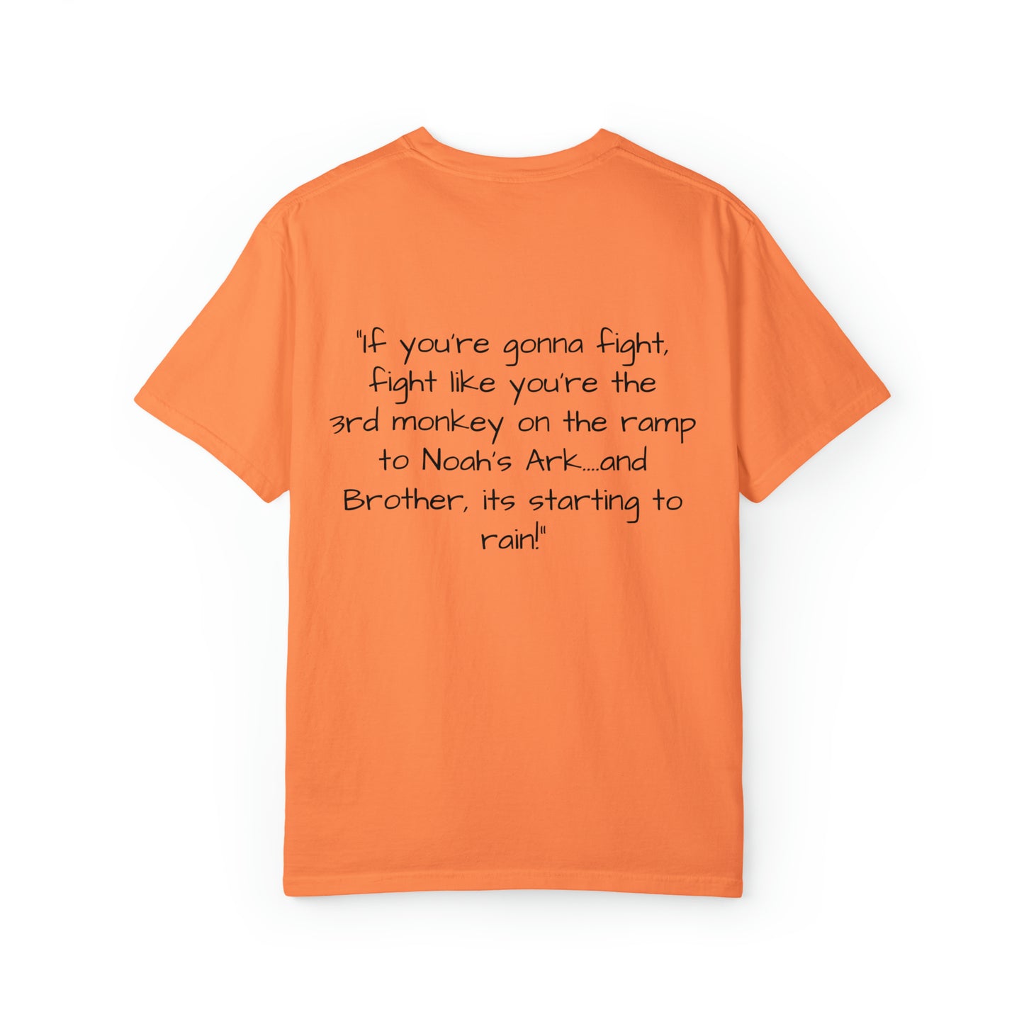 Fighting Monkey- Unisex Garment-Dyed T-shirt