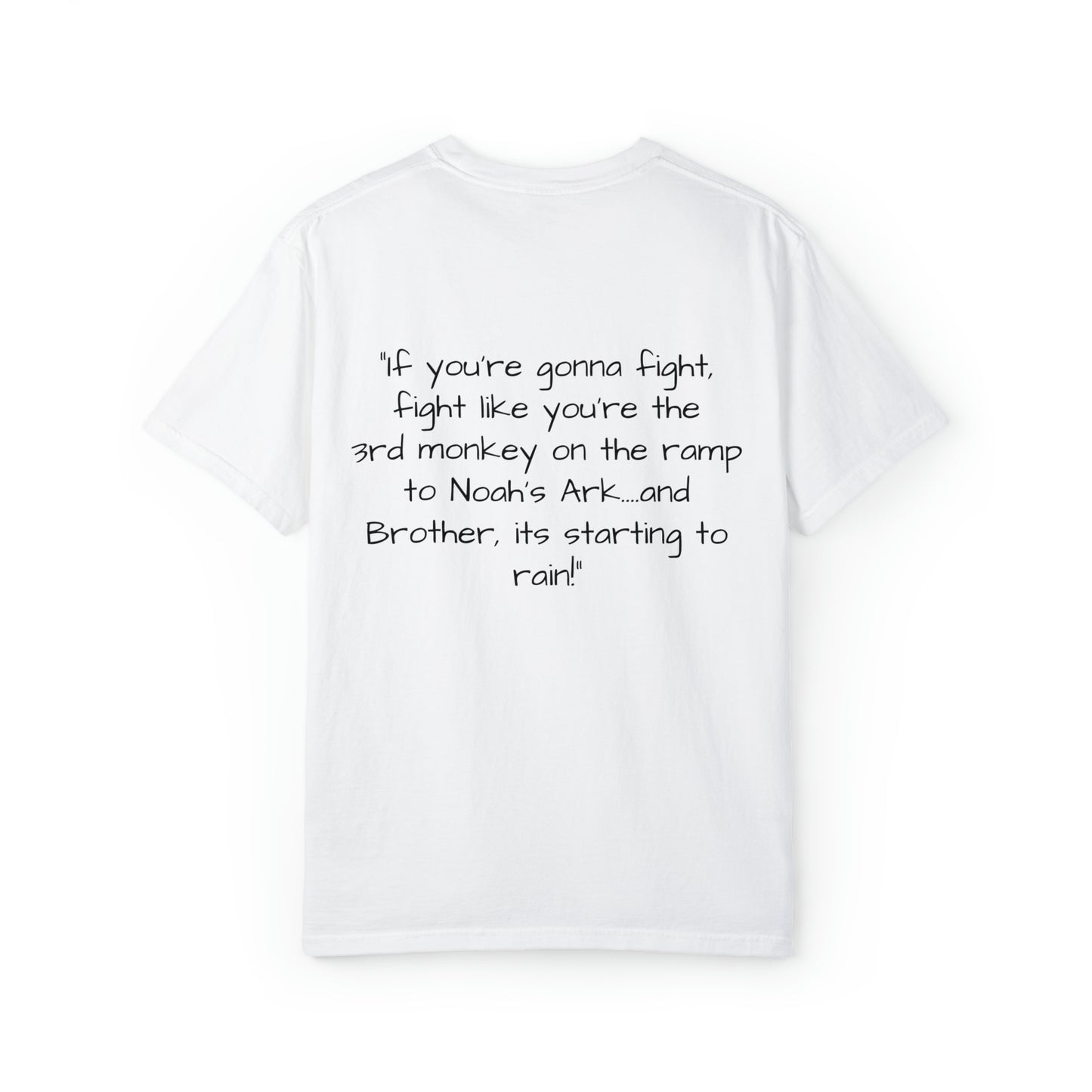 Fighting Monkey- Unisex Garment-Dyed T-shirt