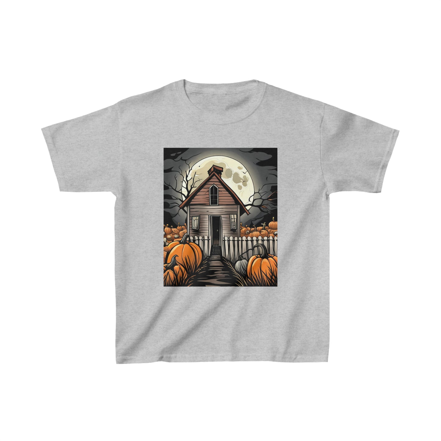 Halloween Full Moon Kids Heavy Cotton™ Tee