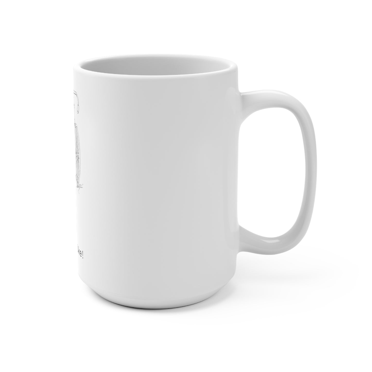 "Life is a Bike" Biking Coffee Mug 15oz