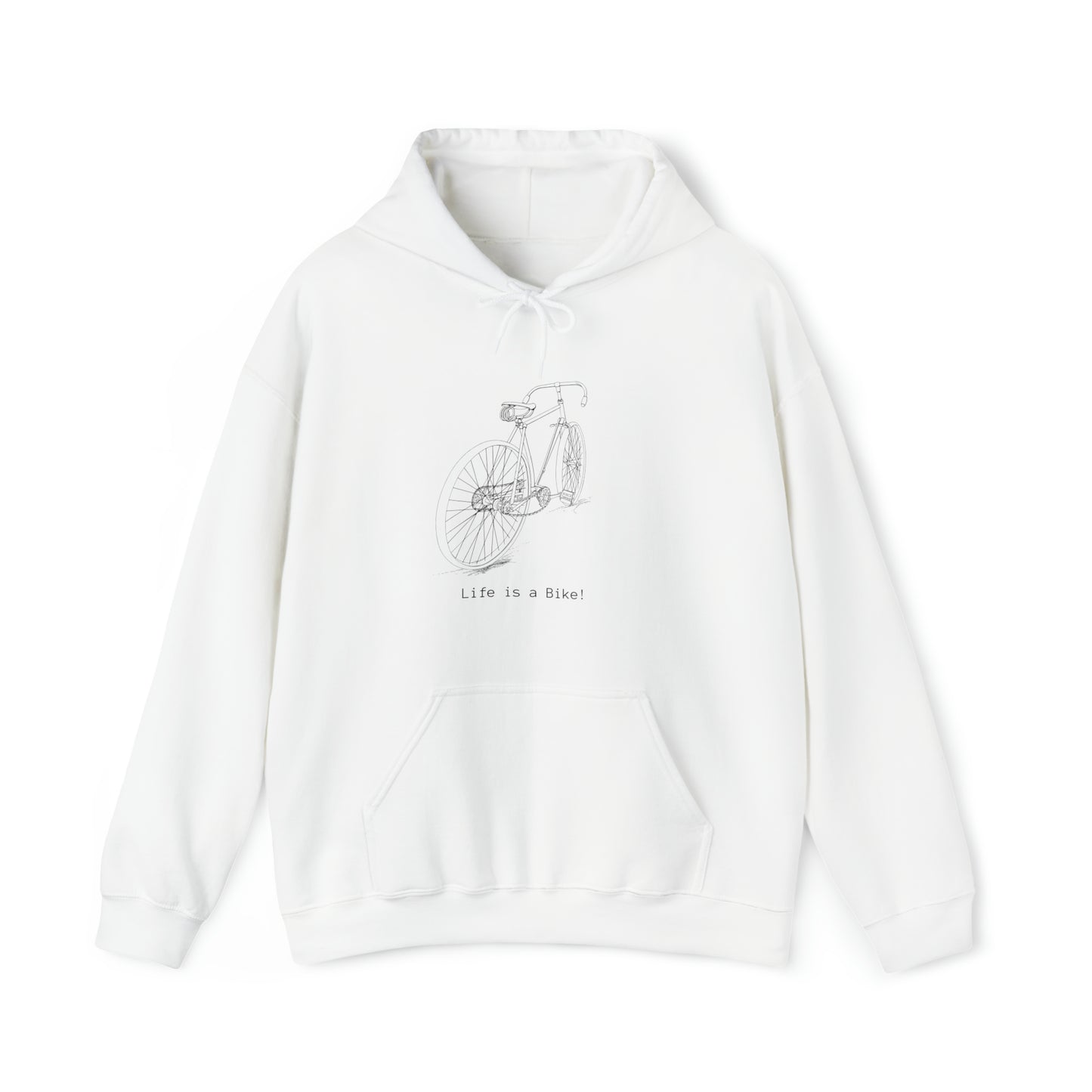 Vintage Racer Hoodie - Unisex Heavy Blend™ Hooded Sweatshirt
