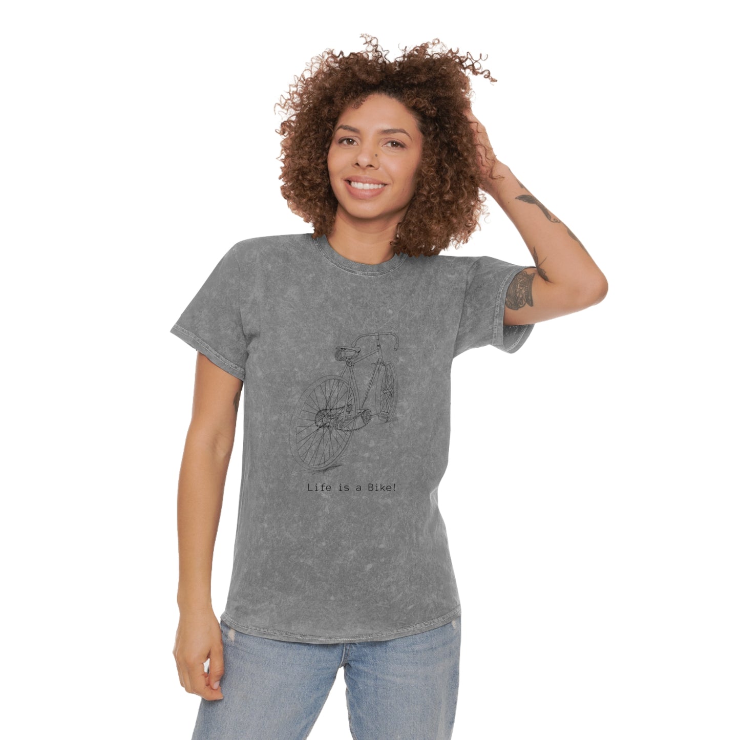Vintage Racer Tee - Unisex Mineral Wash T-Shirt