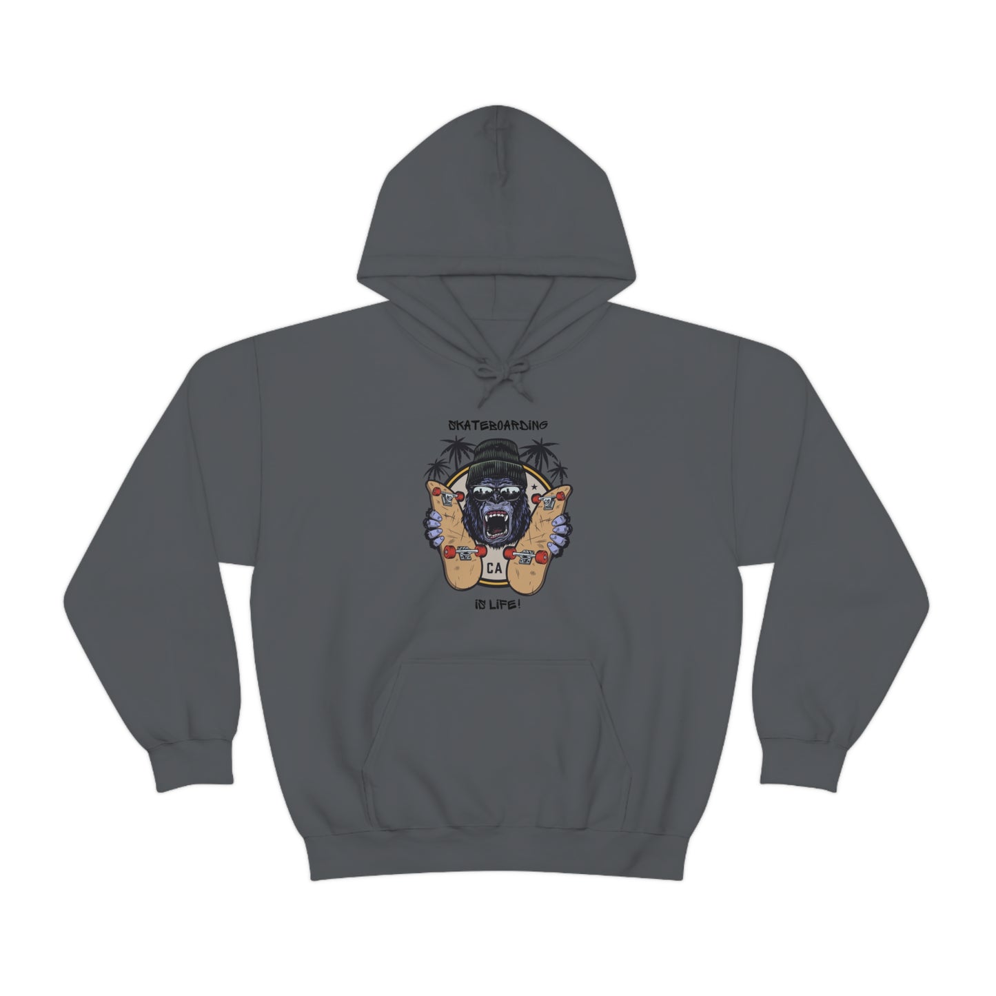Skateboarding is Life - Unisex Heavy Blend™ Skateboarding Hooded Sweatshirt