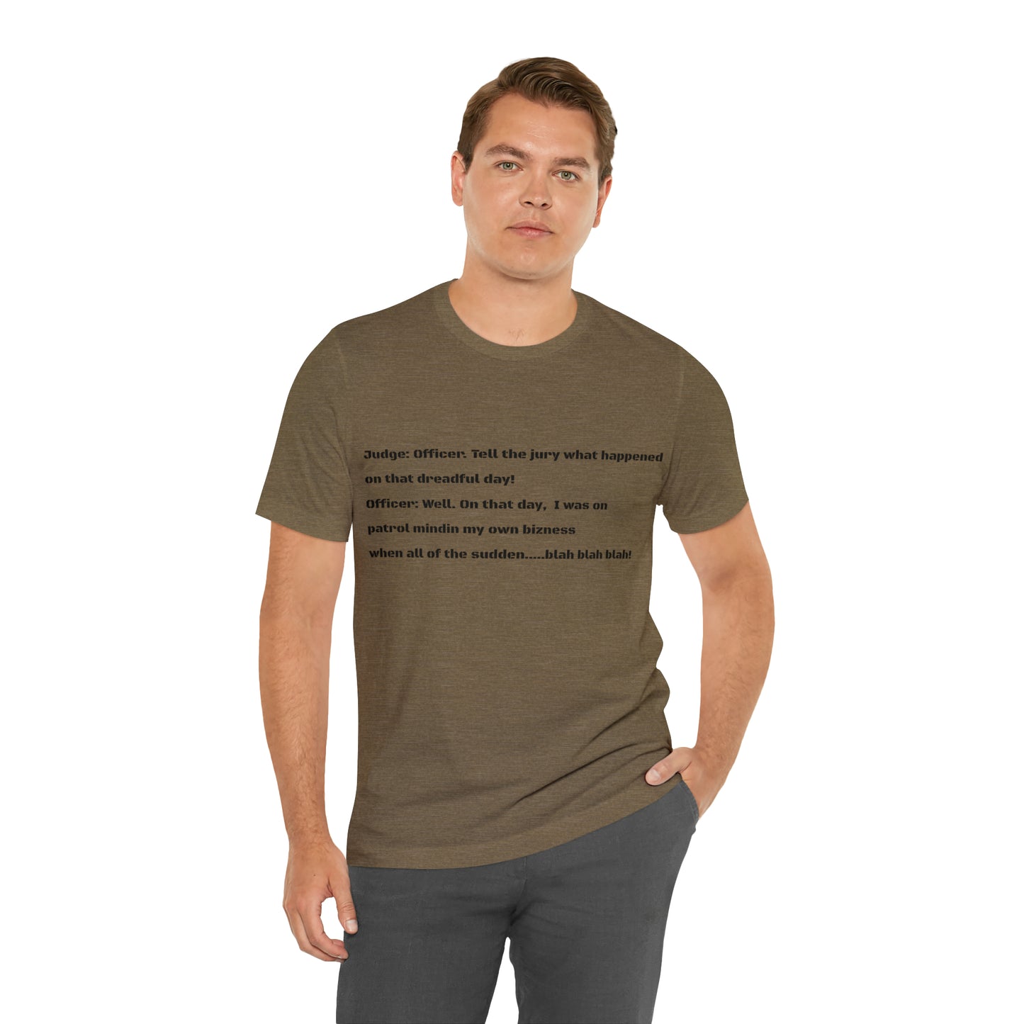 Cop Tee - Unisex Jersey Short Sleeve Tee