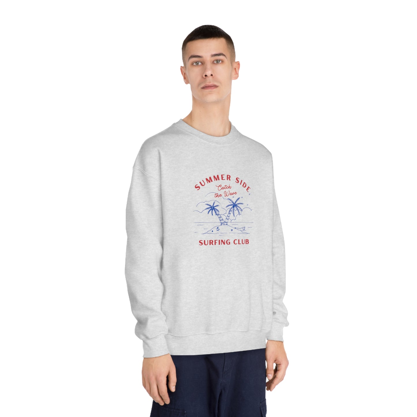 Catch the Wave - Unisex DryBlend® Crewneck Sweatshirt