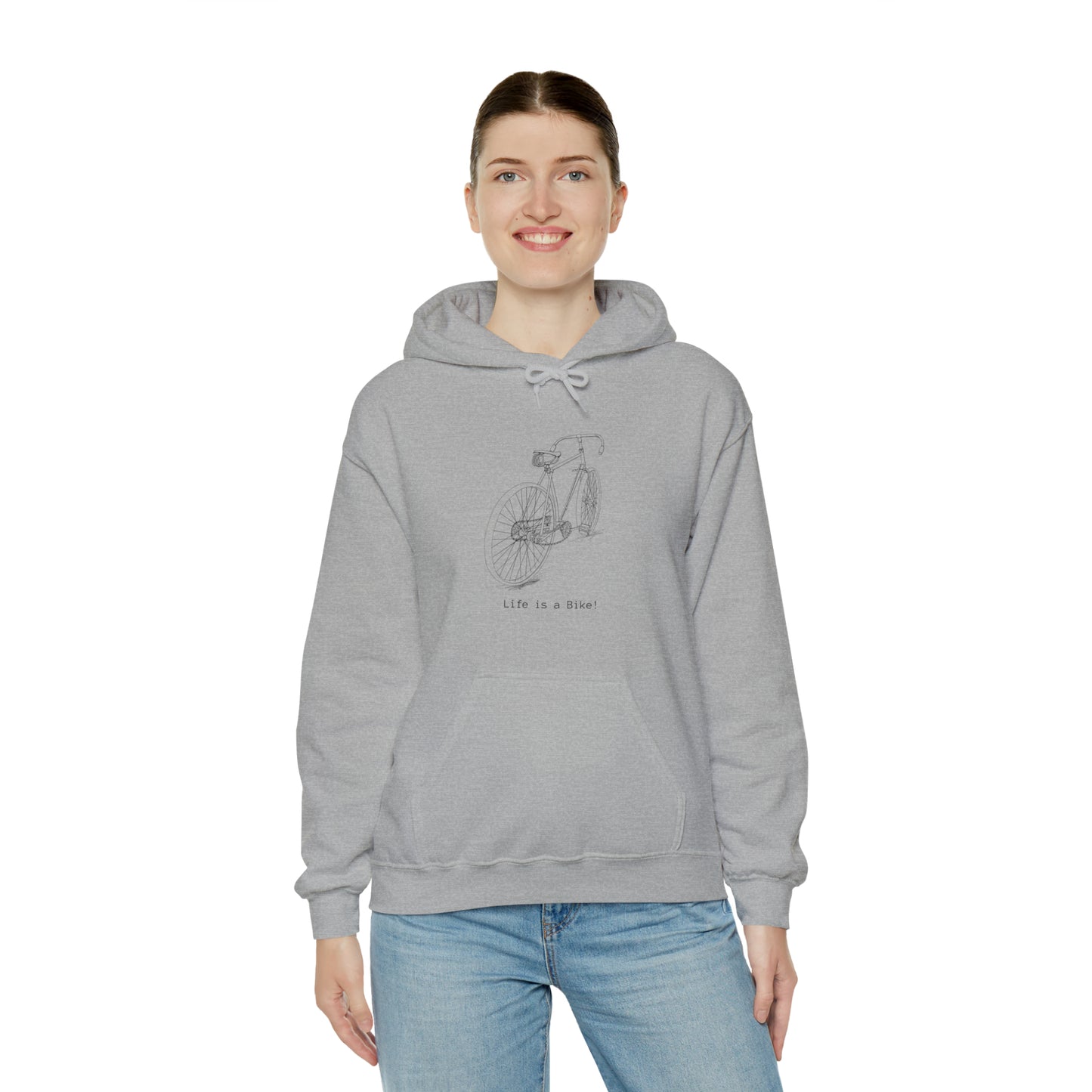 Vintage Racer Hoodie - Unisex Heavy Blend™ Hooded Sweatshirt