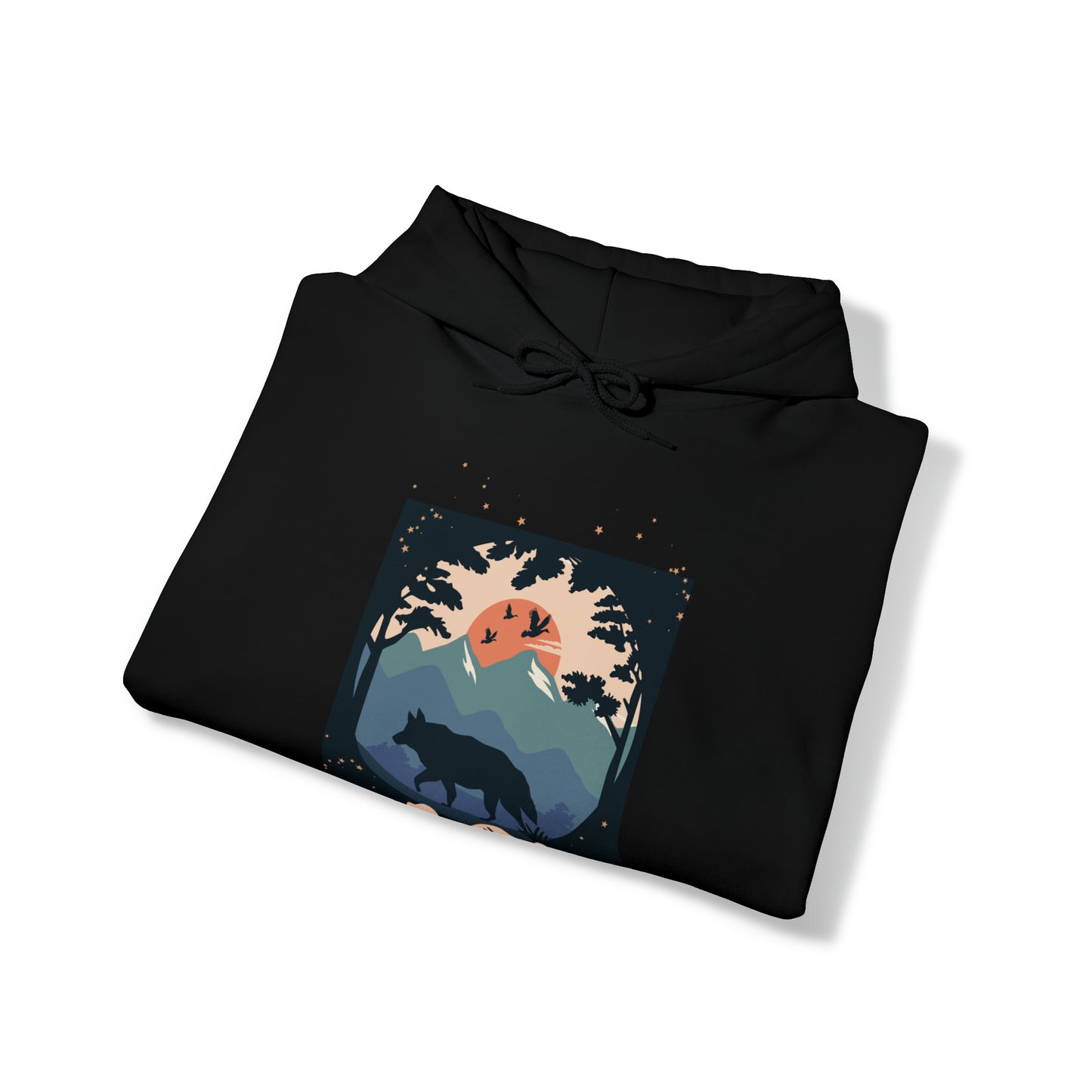 "A Solitary Man" Unisex Heavy Blend™ Hooded Sweatshirt