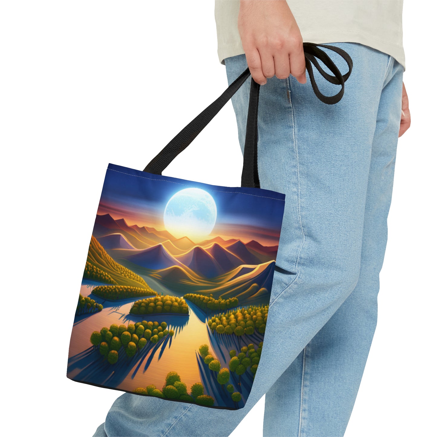 Foothills in the Fall Tote Bag (AOP)