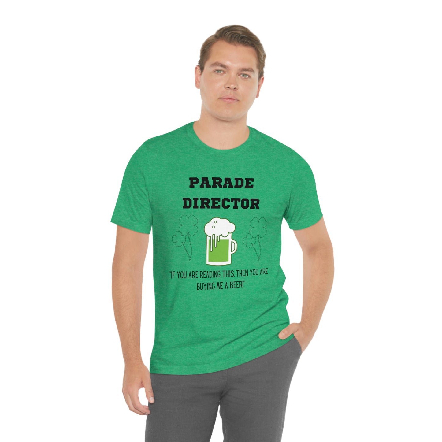 Parade Director Tee- Unisex Jersey Short Sleeve Tee