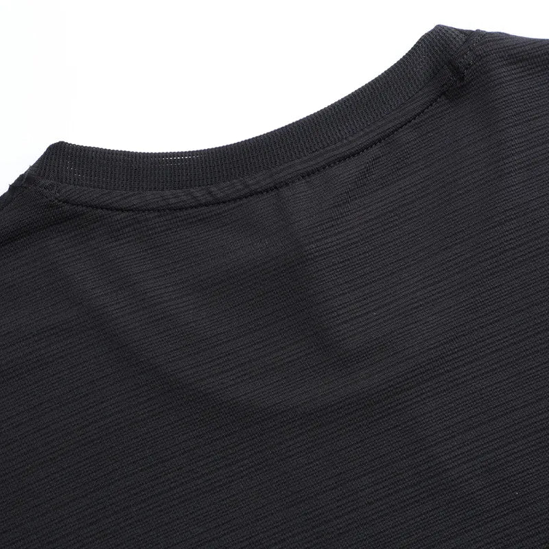 Men Quick Dry Short Sleeve Prints New Summer Casual Running Fitness T-shirts Breathable Gym Joggings Training Shirts