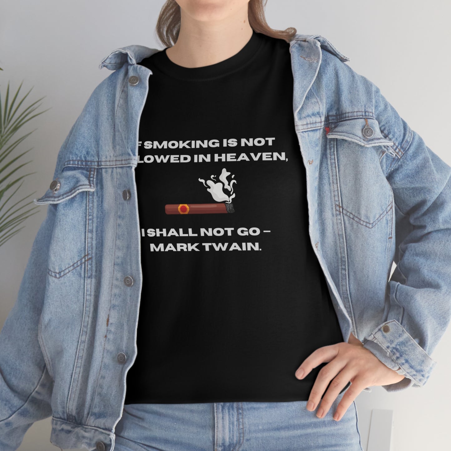 Smoking T-Shirt - Unisex Heavy Cotton Tee
