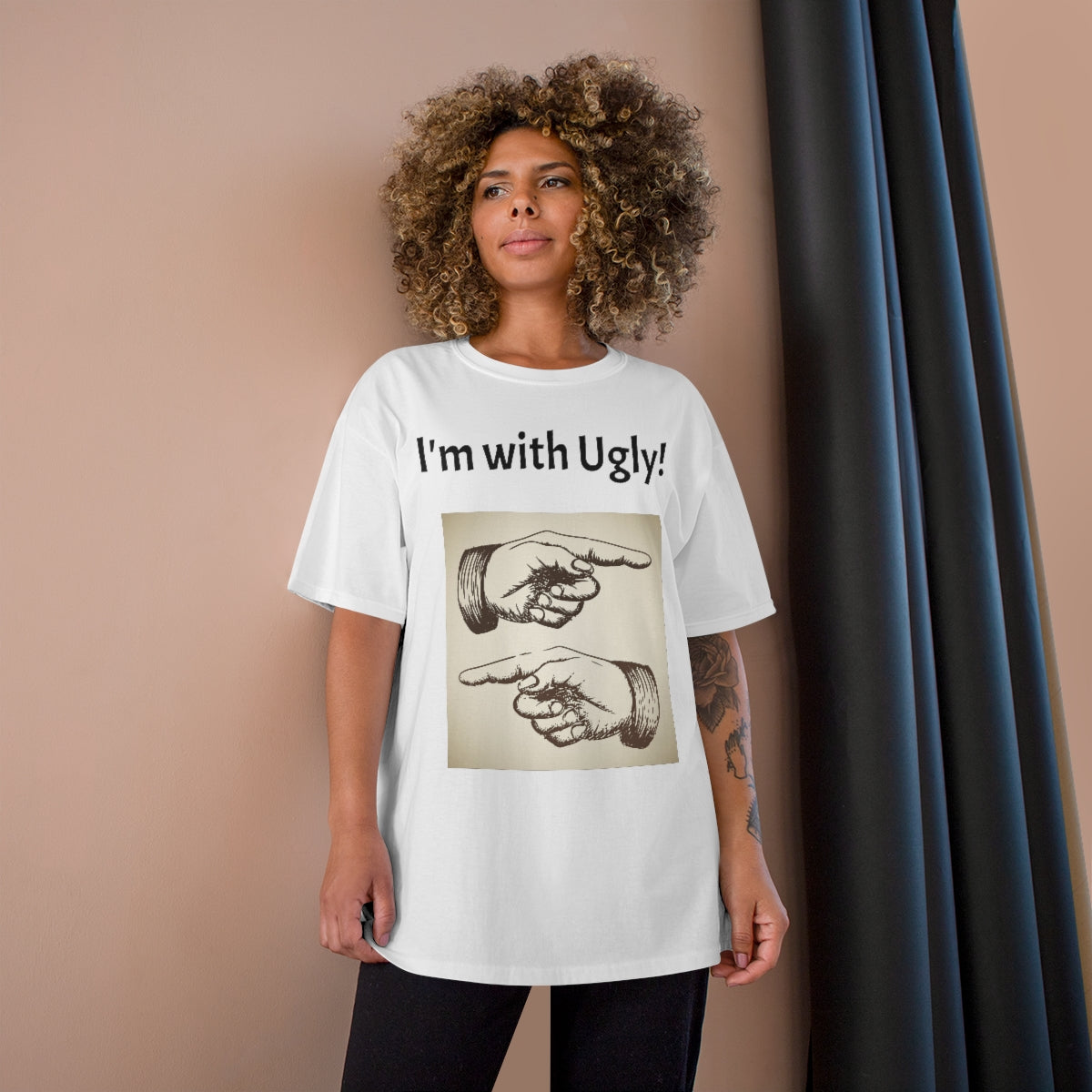 The "I'm with Ugly" Champion T-Shirt