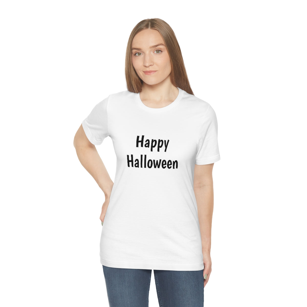 Happy Halloween- Unisex Jersey Short Sleeve Tee