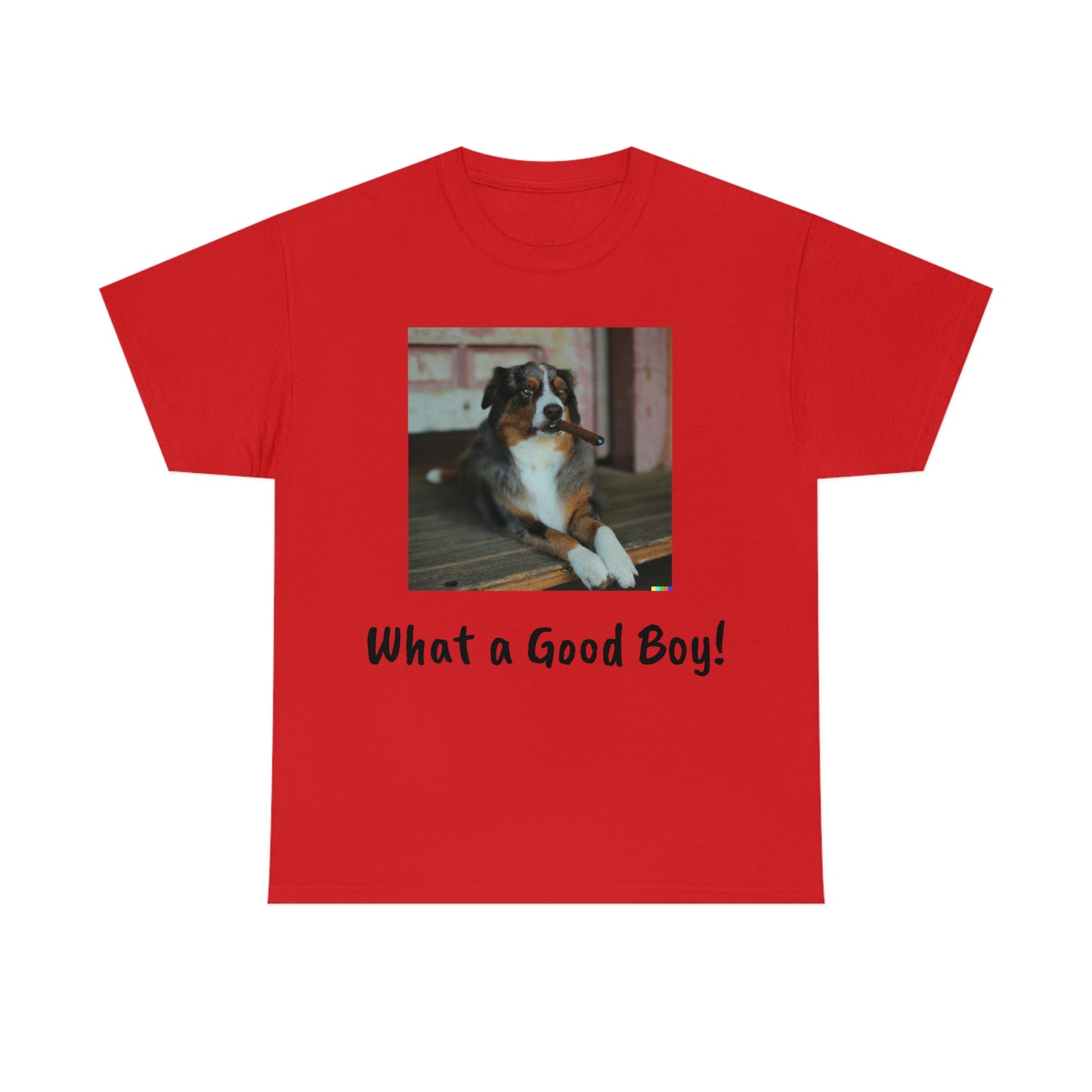 Aussie Smokin a Cigar - Unisex Heavy Cotton Tee