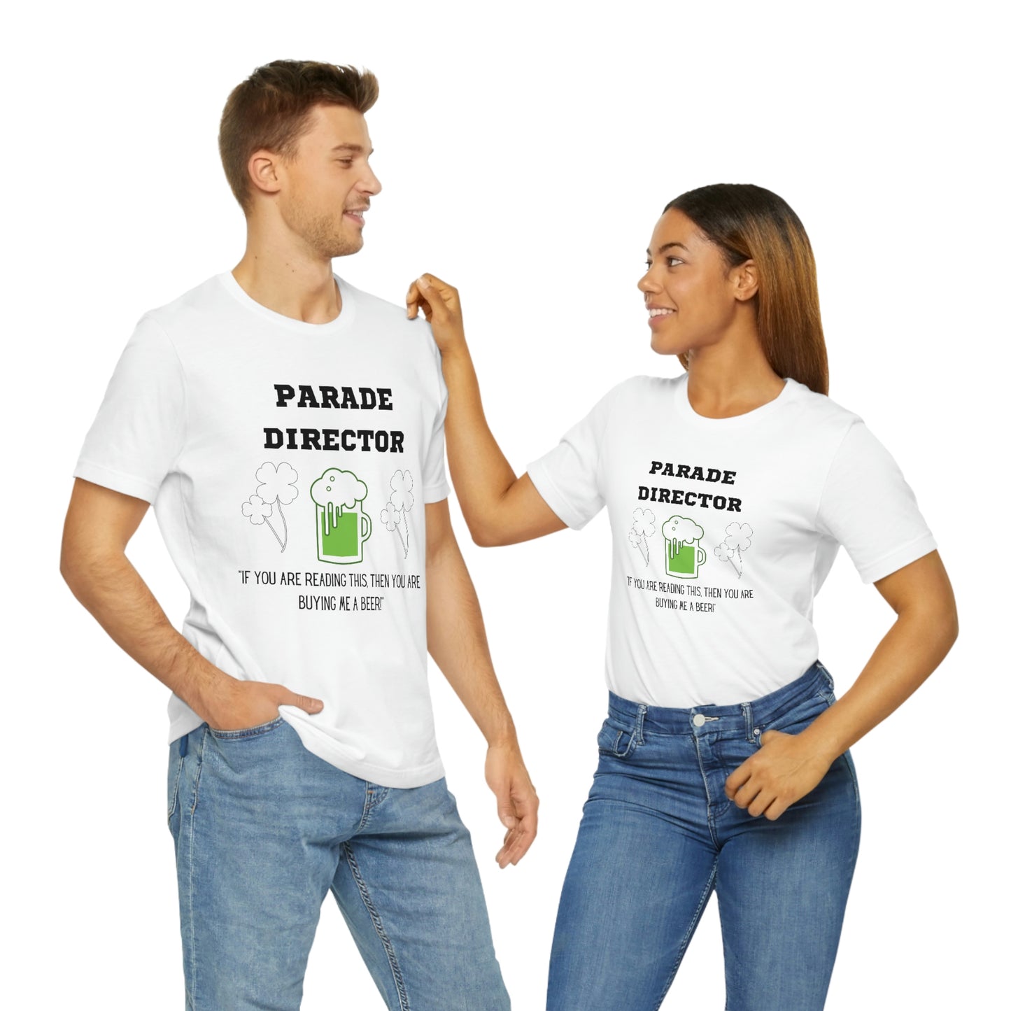 Parade Director Tee- Unisex Jersey Short Sleeve Tee