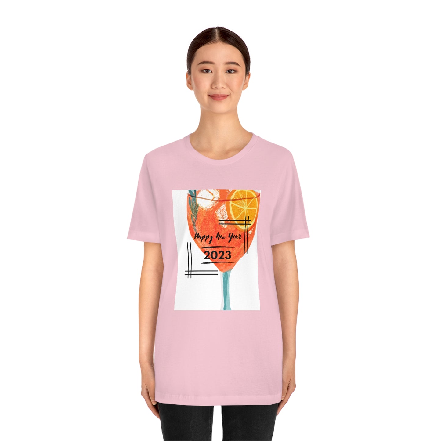 Aperol Spritz New Year-Unisex Jersey Short Sleeve Tee