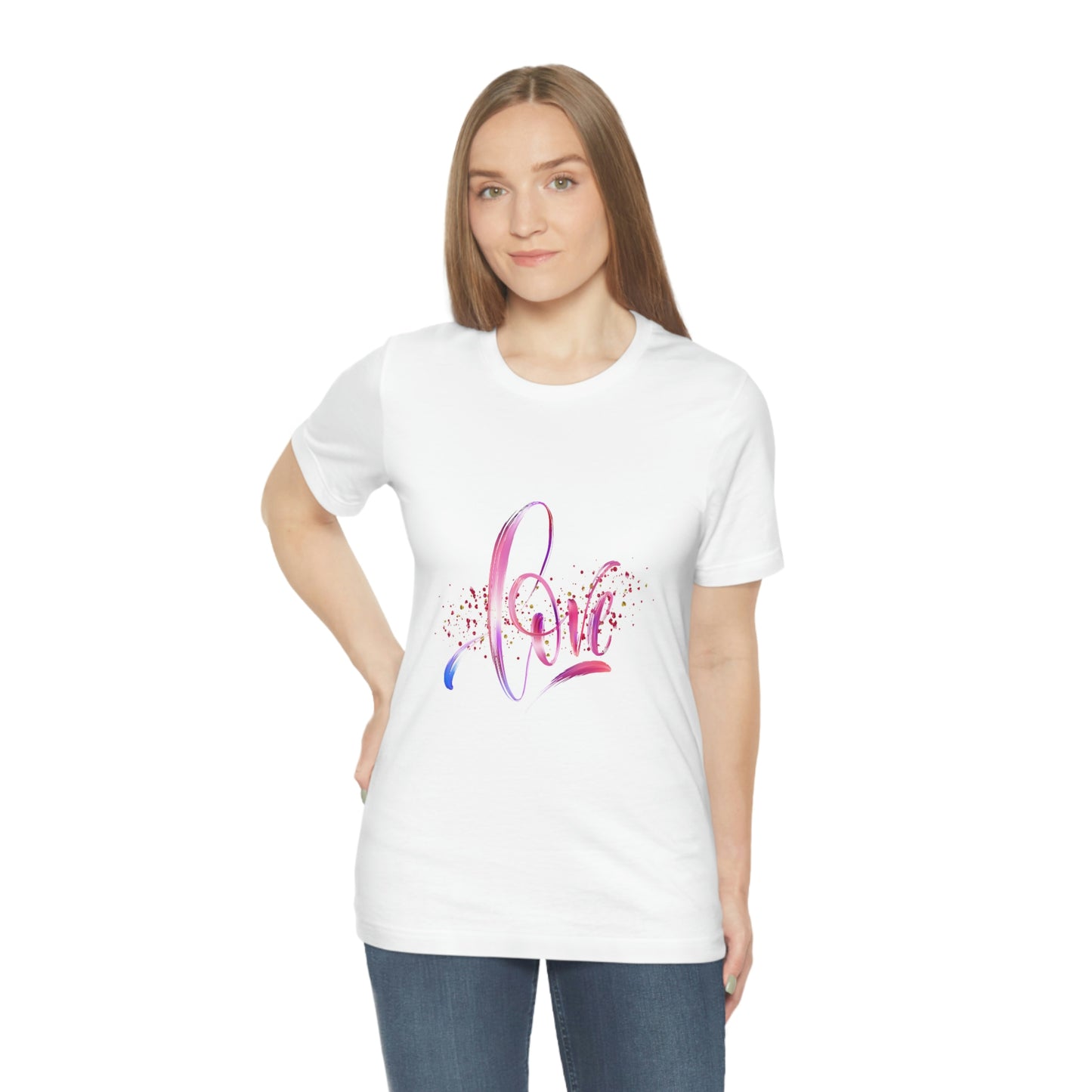 Ye it's LOVE! Unisex Jersey Short Sleeve Tee